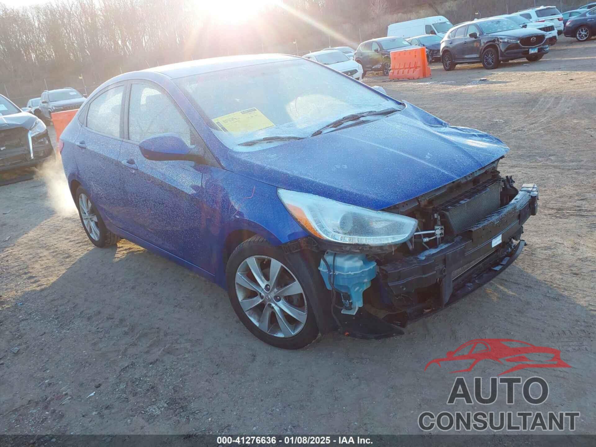 HYUNDAI ACCENT 2014 - KMHCU4AE5EU596656