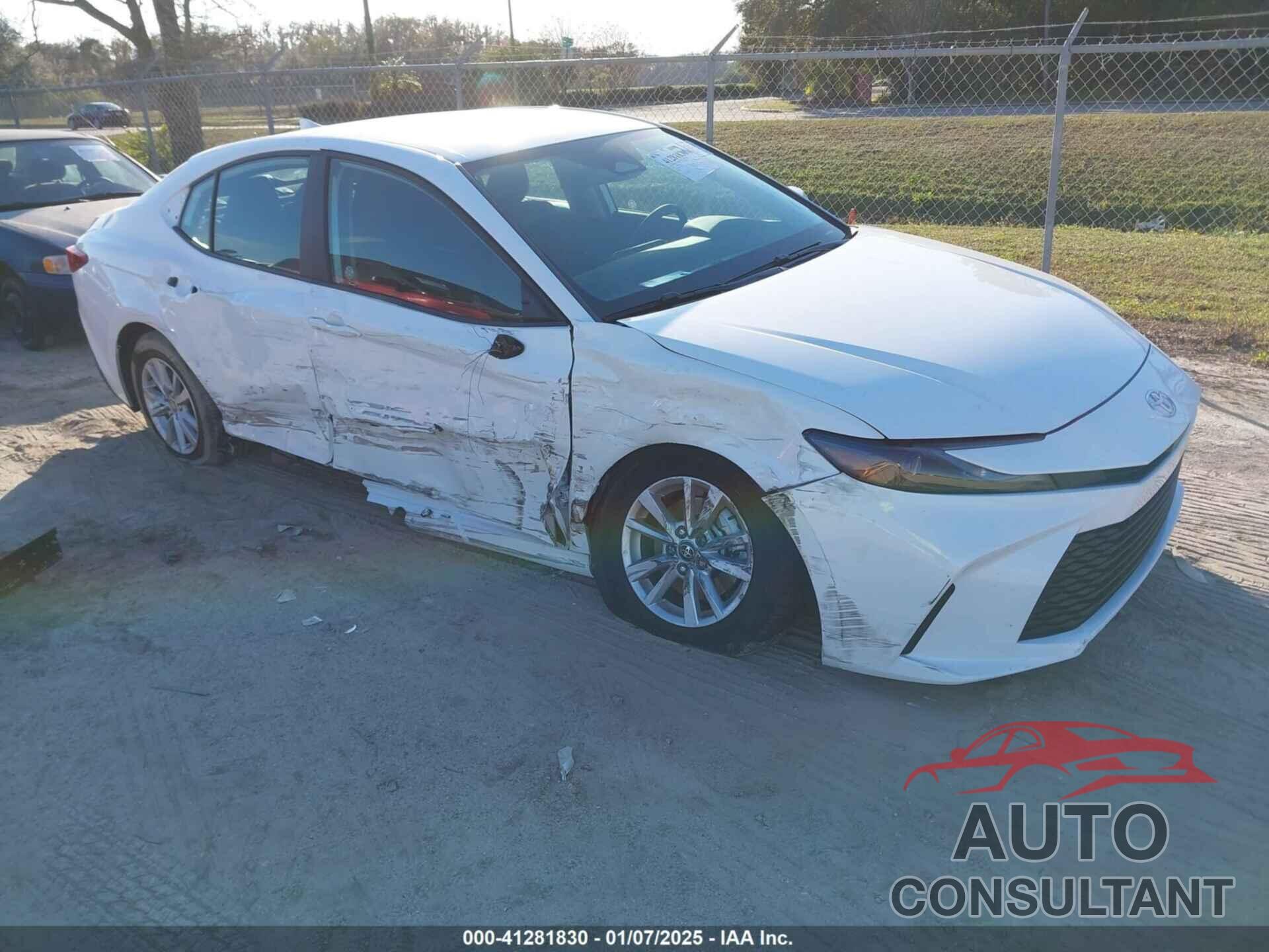 TOYOTA CAMRY 2025 - 4T1DAACK4SU070576