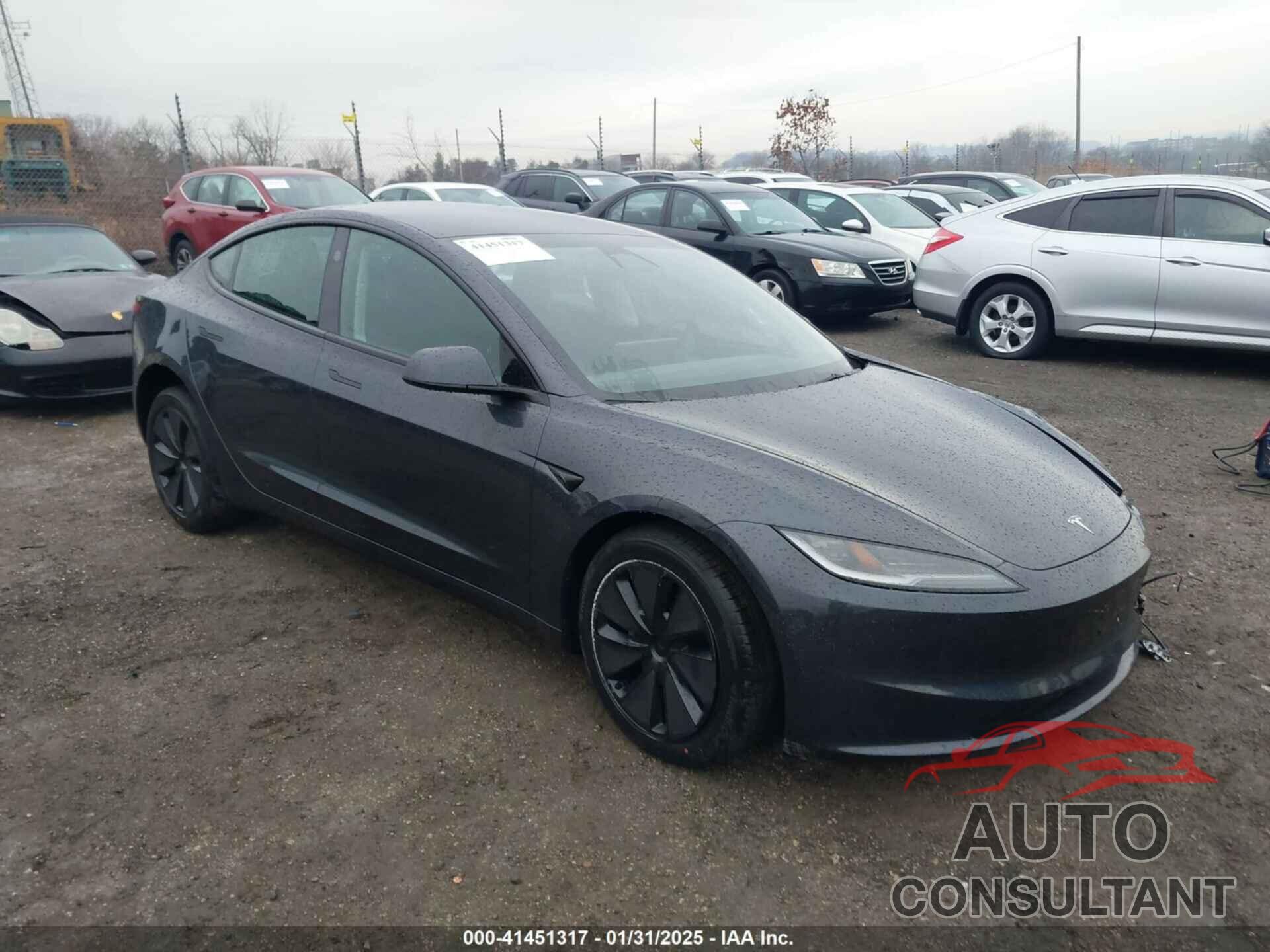 TESLA MODEL 3 2025 - 5YJ3E1EB6SF878888