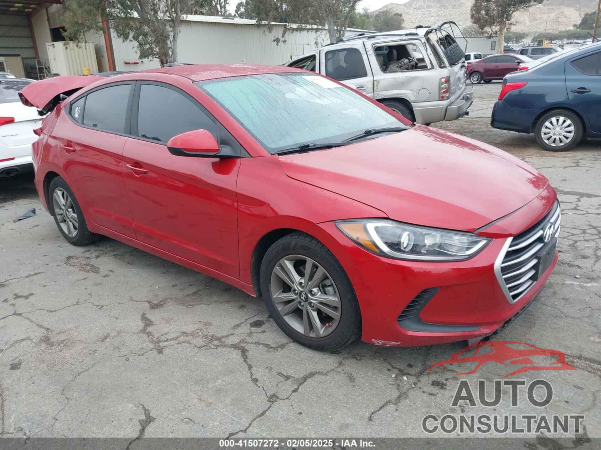 HYUNDAI ELANTRA 2018 - 5NPD84LF3JH343598
