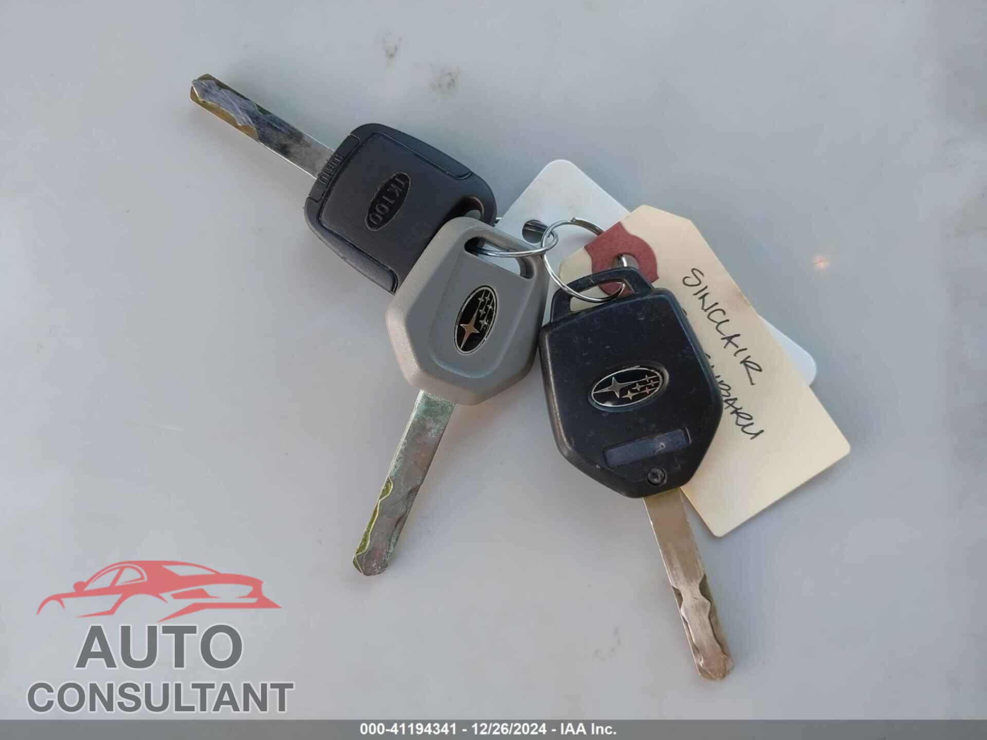 SUBARU OUTBACK 2014 - 4S4BRBDC5E3266064