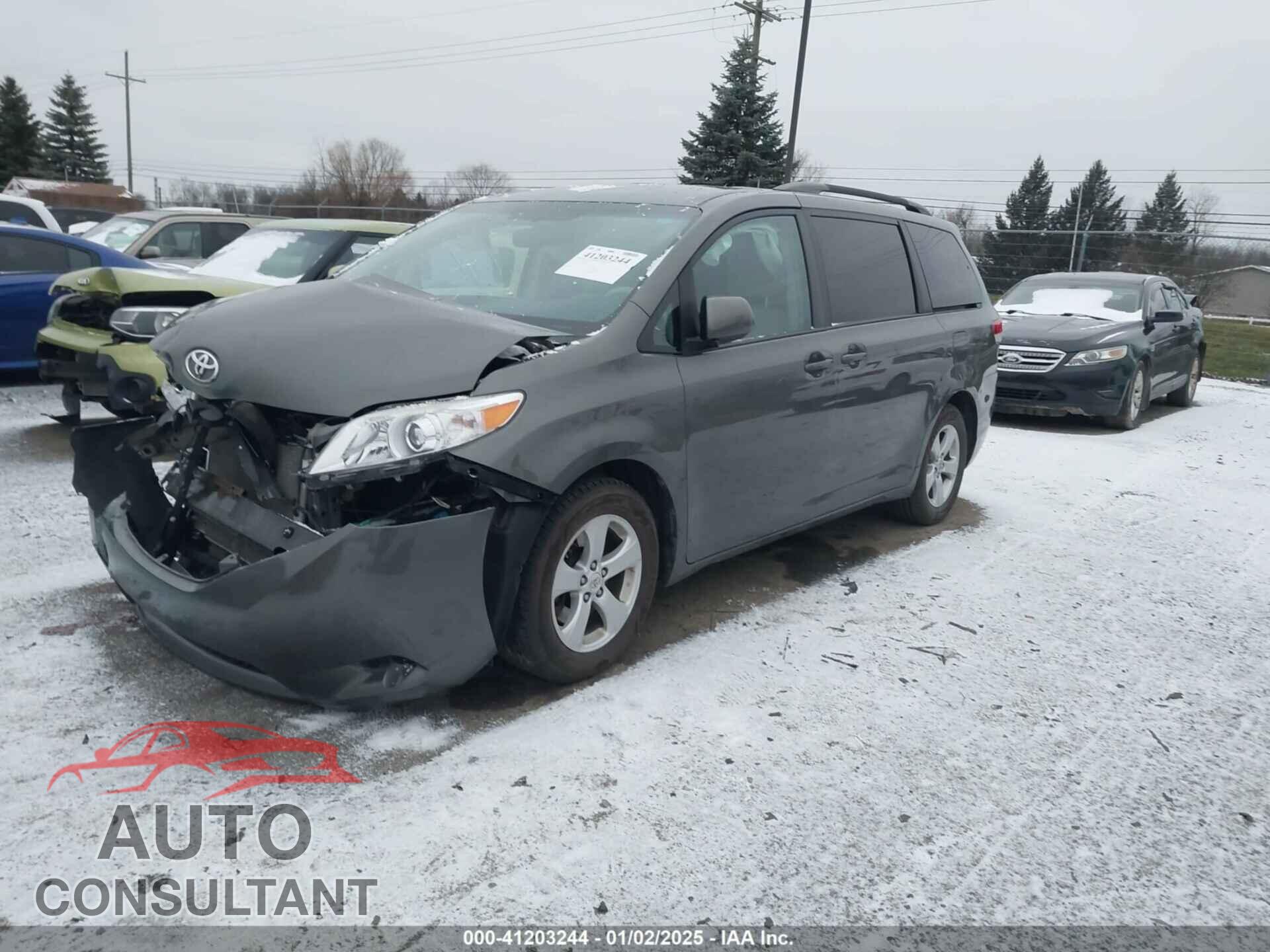 TOYOTA SIENNA 2011 - 5TDKK3DC4BS038985