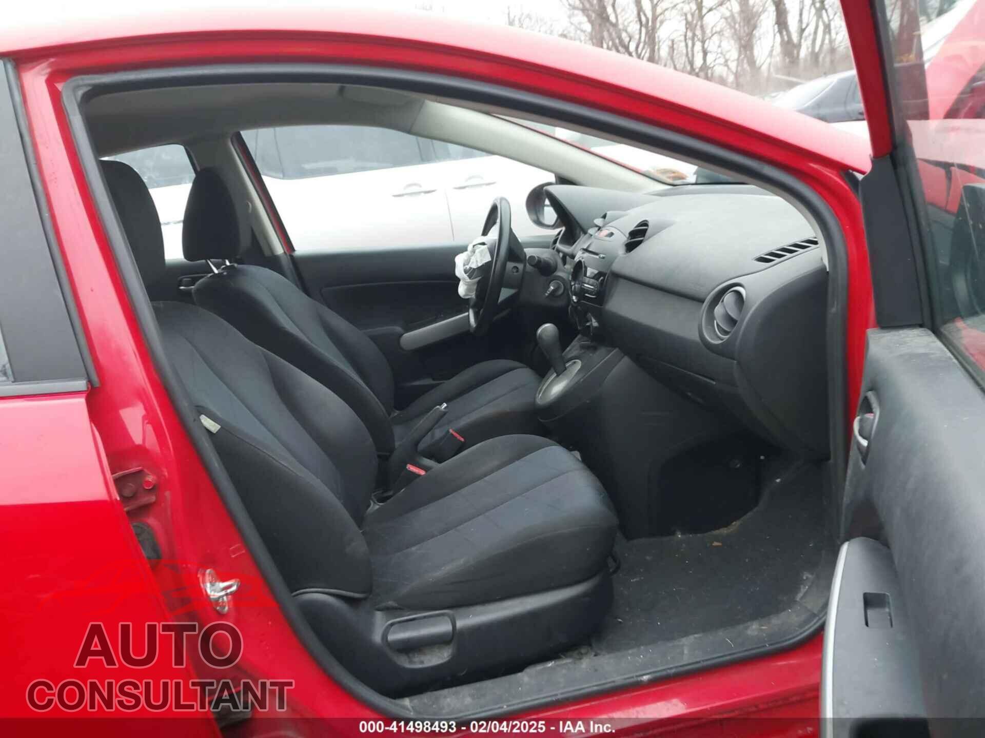 MAZDA MAZDA2 2012 - JM1DE1KZ9C0144722
