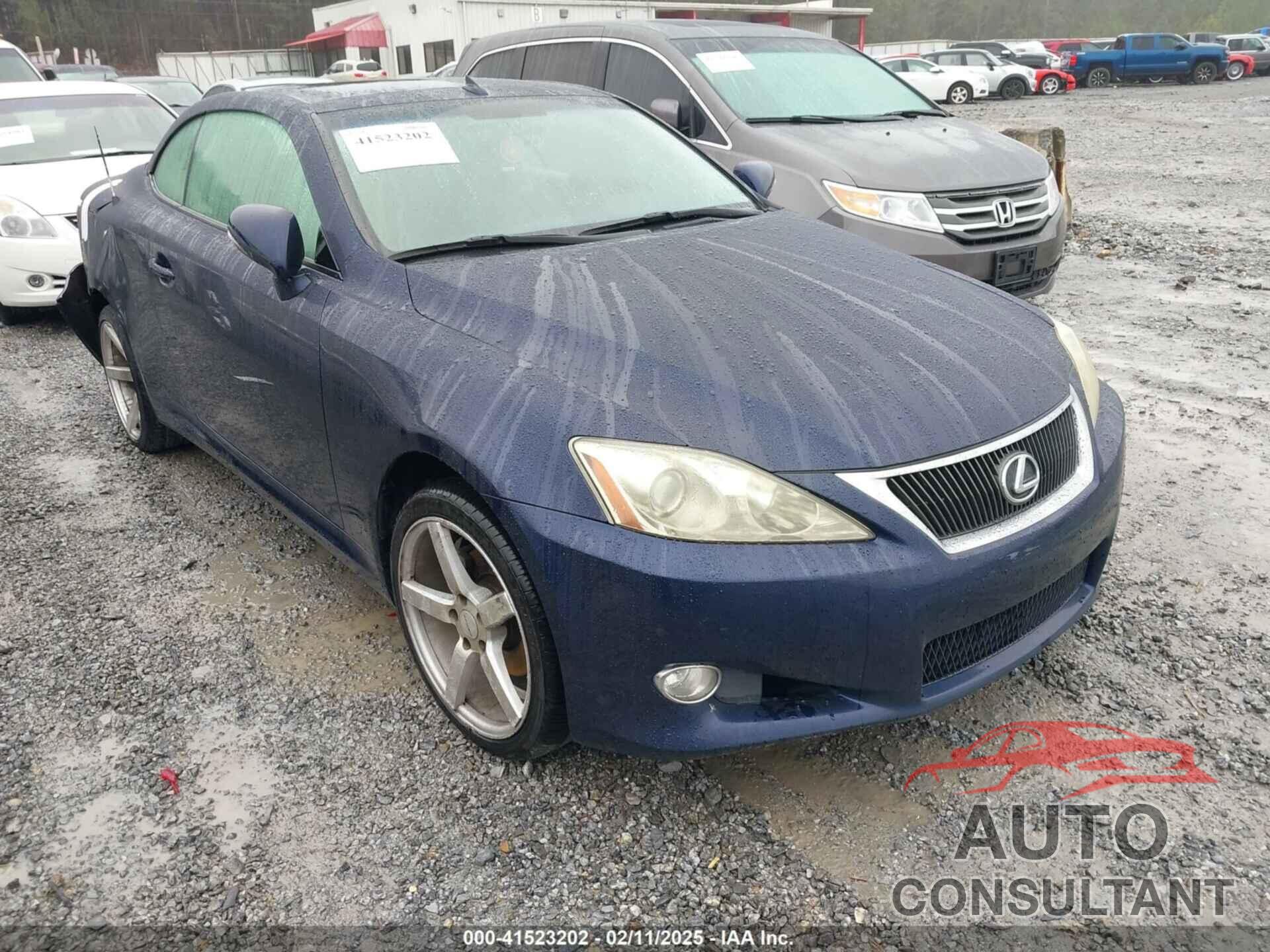 LEXUS IS 250C 2011 - JTHFF2C25B2519424
