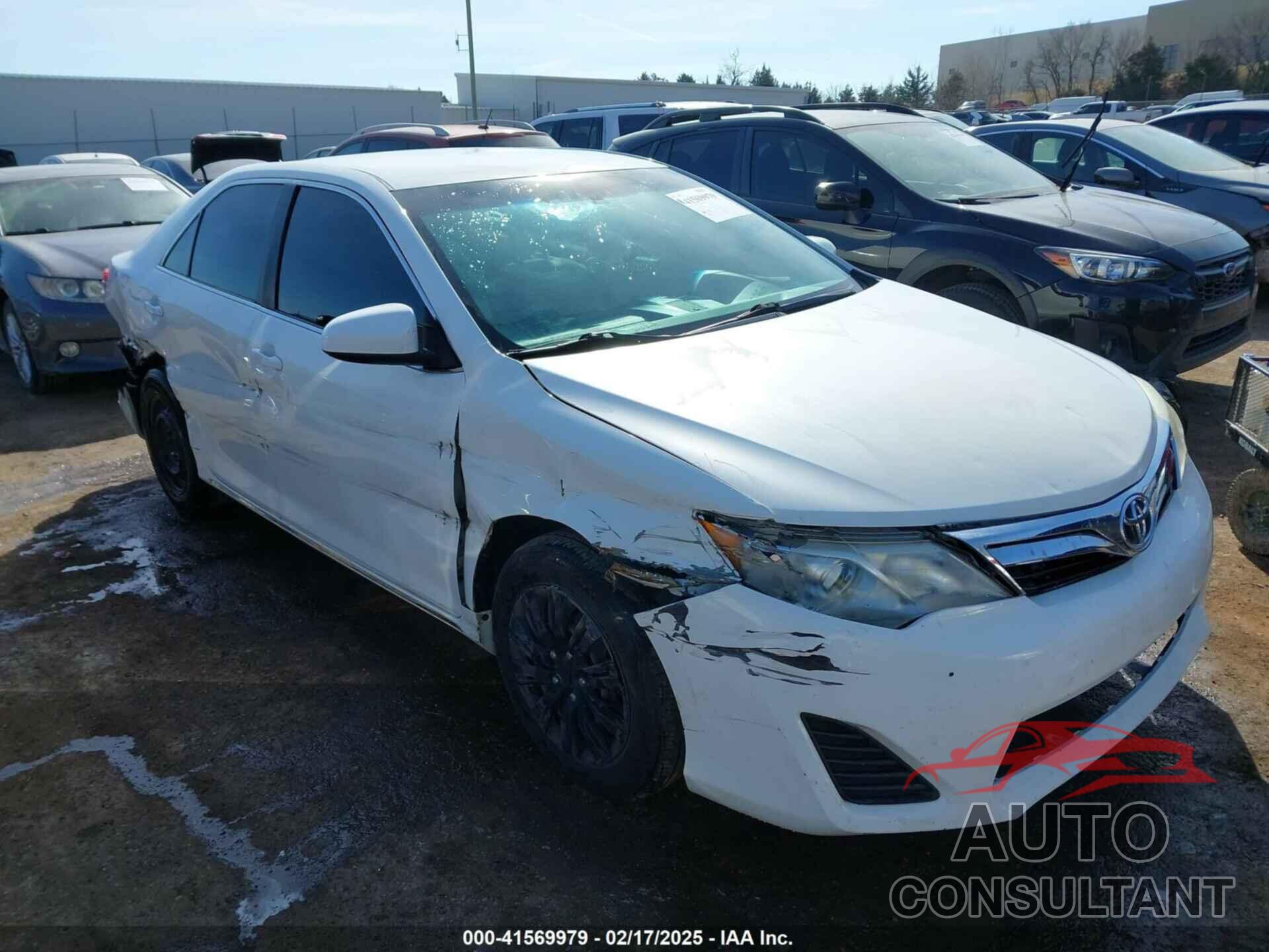TOYOTA CAMRY 2012 - 4T4BF1FK8CR198783