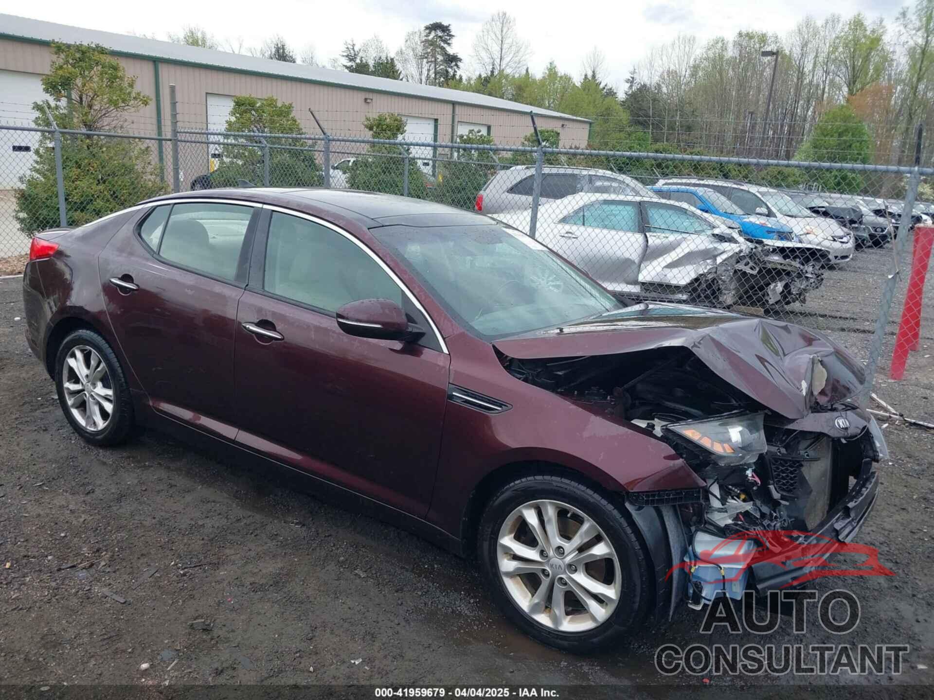 KIA OPTIMA 2013 - 5XXGN4A73DG147517