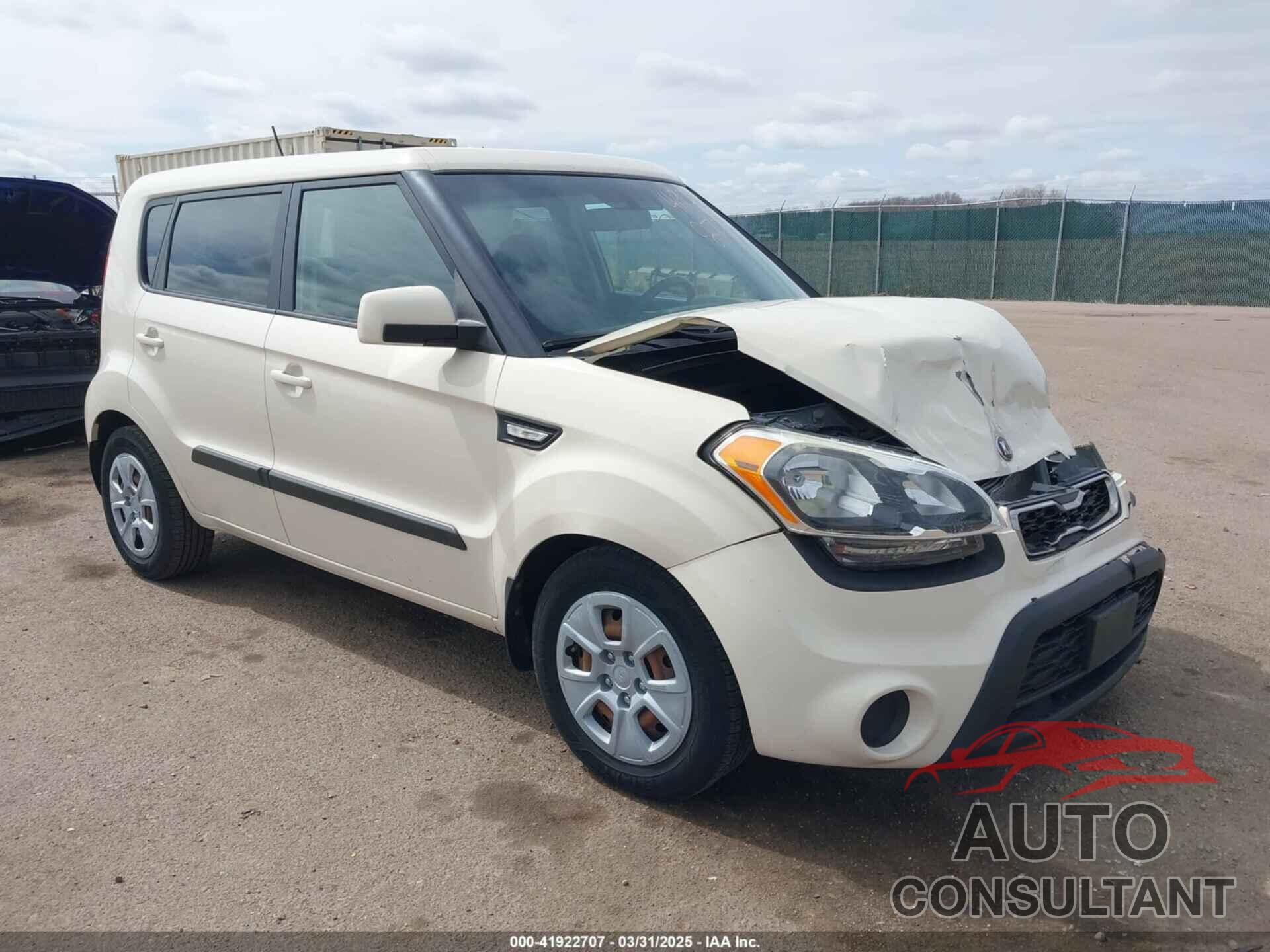 KIA SOUL 2013 - KNDJT2A5XD7762380