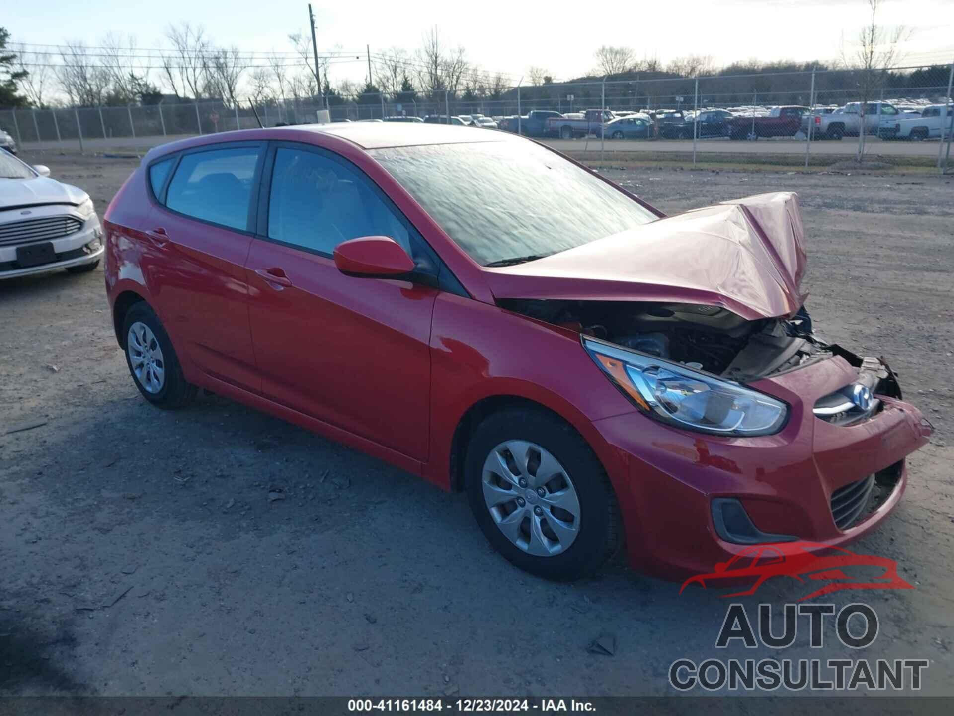 HYUNDAI ACCENT 2017 - KMHCT5AE2HU313238