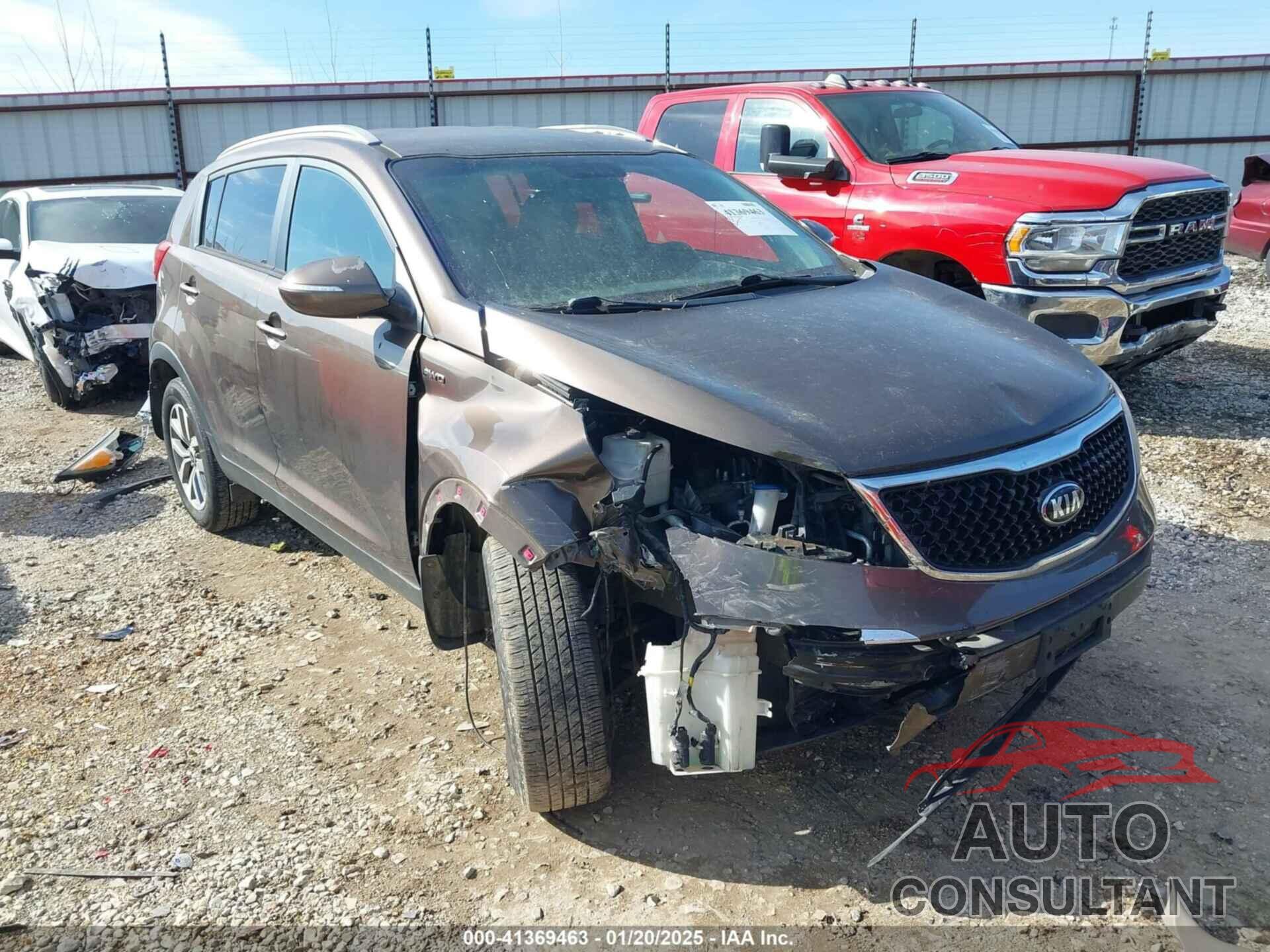 KIA SPORTAGE 2014 - KNDPBCAC7E7630907