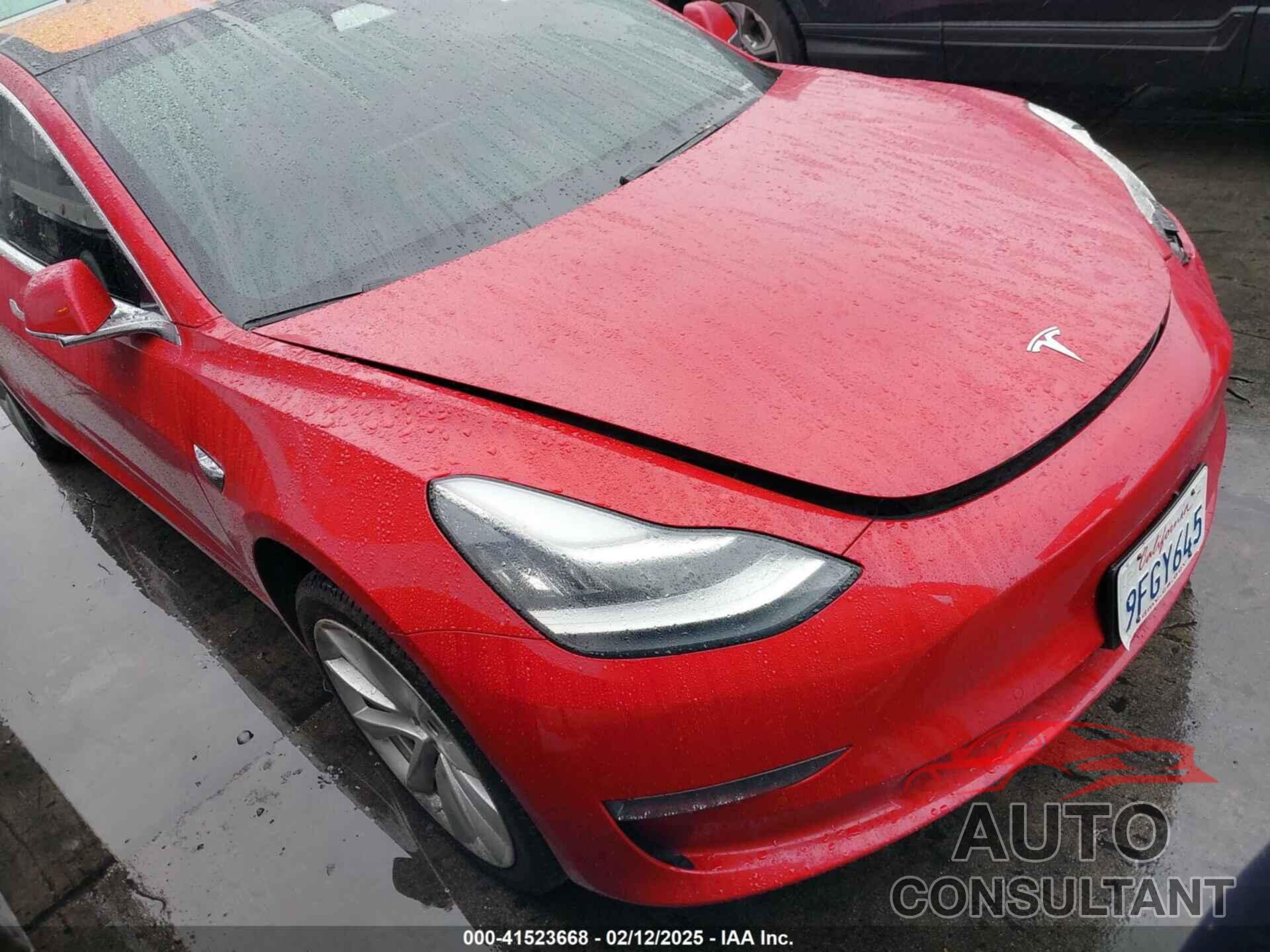 TESLA MODEL 3 2018 - 5YJ3E1EB7JF115857