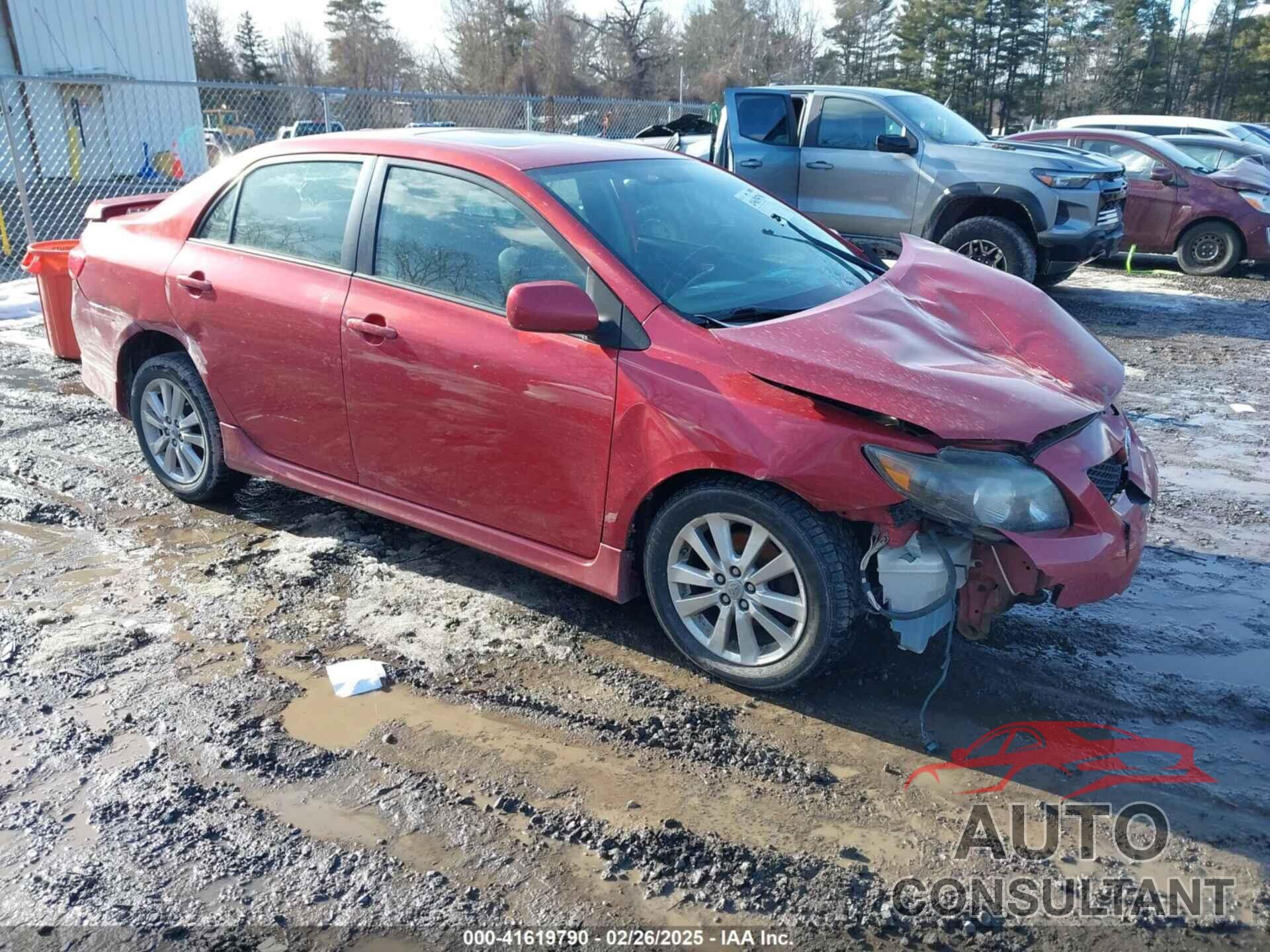 TOYOTA COROLLA 2010 - 1NXBU4EE7AZ373180