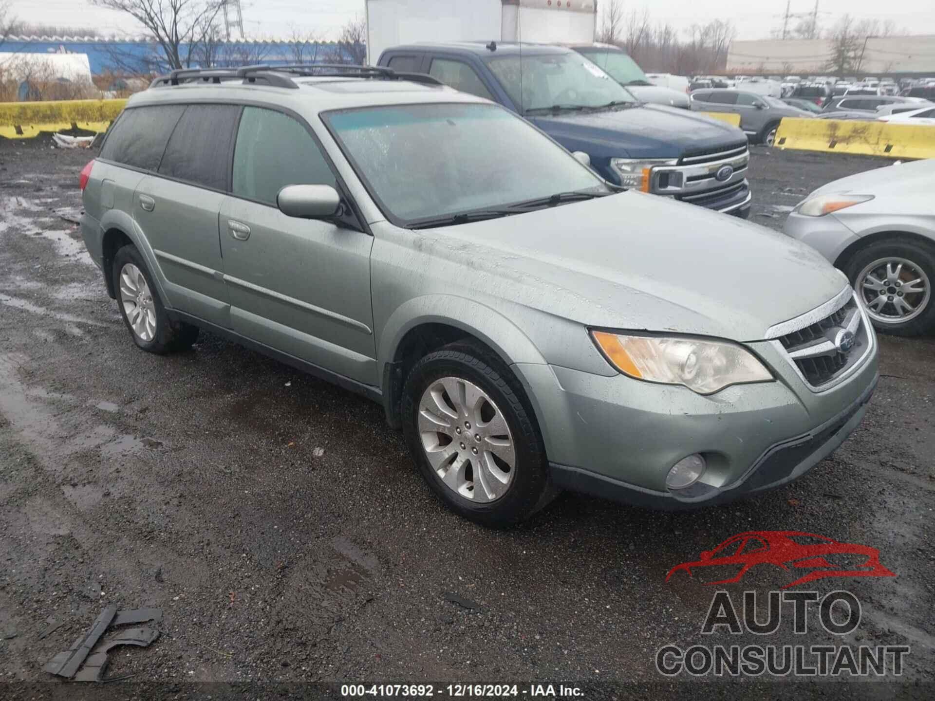 SUBARU OUTBACK 2009 - 4S4BP66C697315877