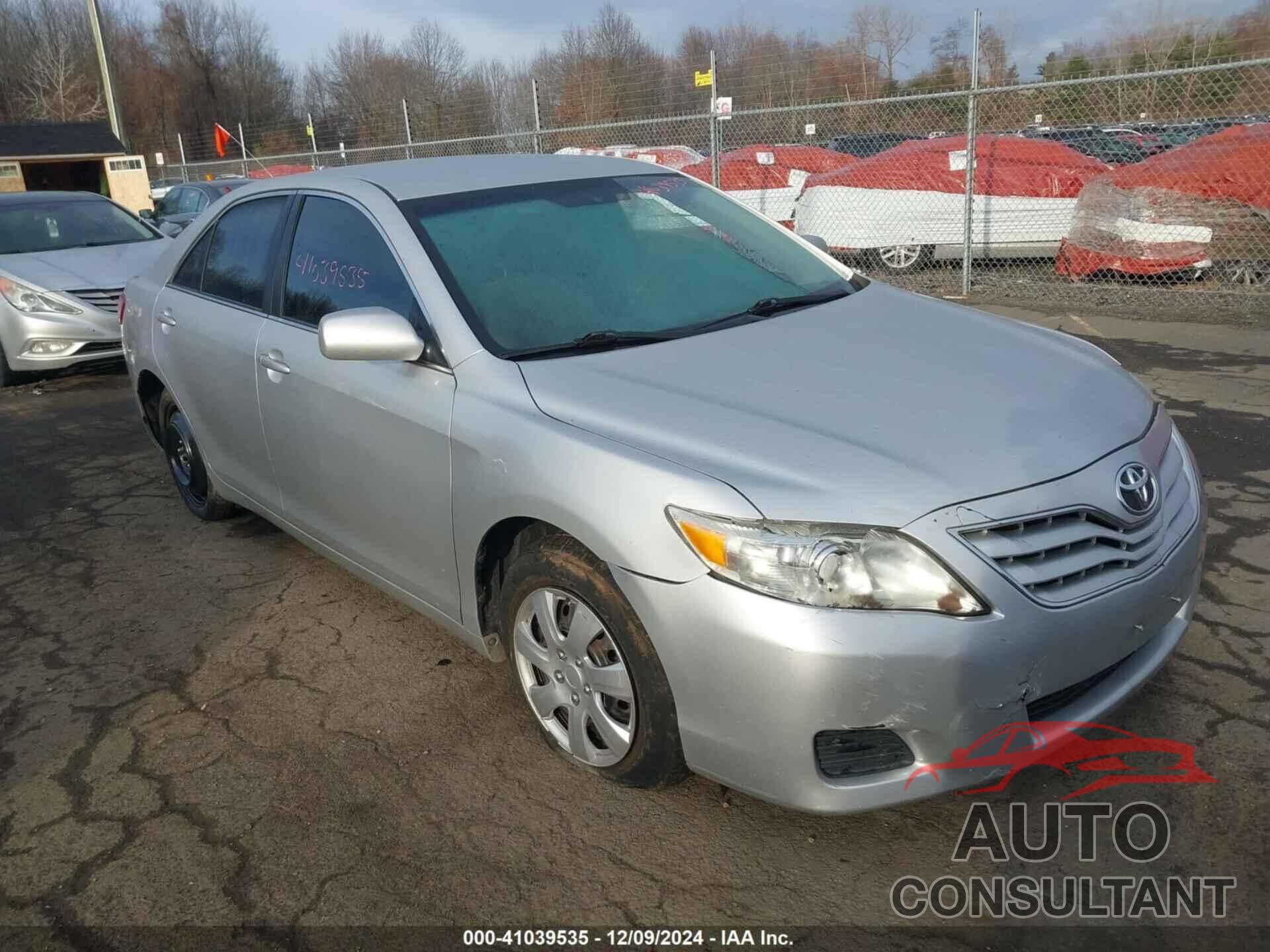 TOYOTA CAMRY 2010 - 4T1BF3EK0AU066640