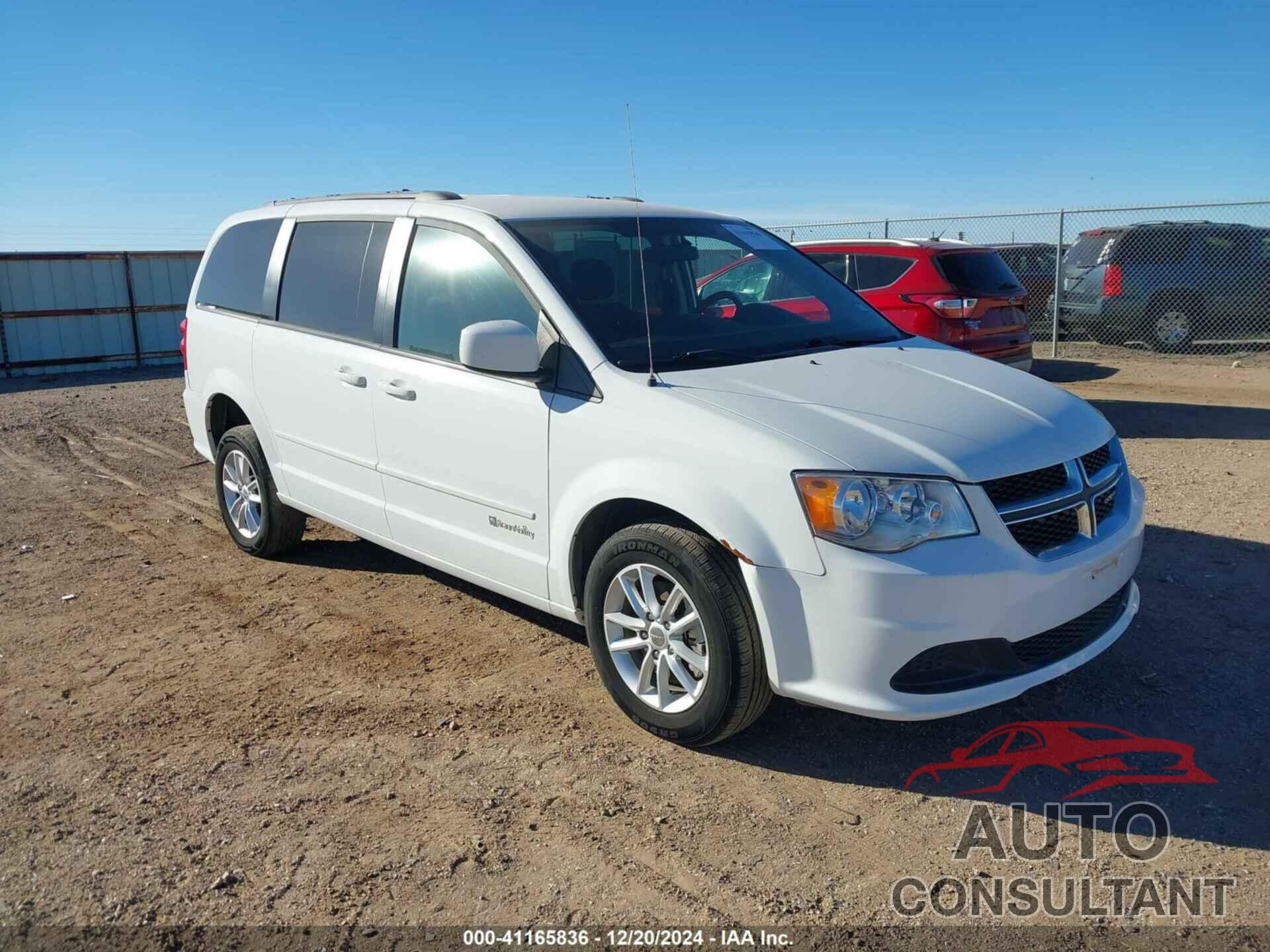 DODGE GRAND CARAVAN 2016 - 2C4RDGCG3GR180328