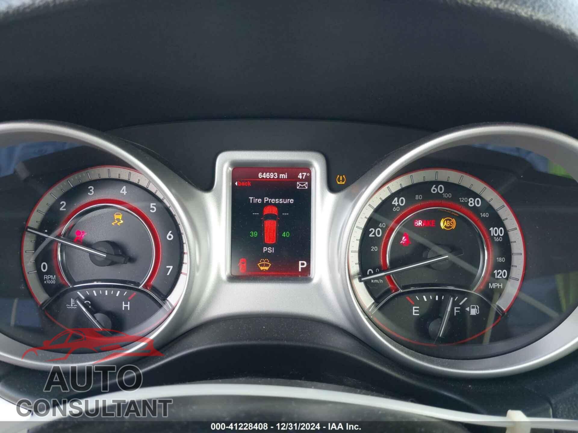 DODGE JOURNEY 2014 - 3C4PDCABXET116112