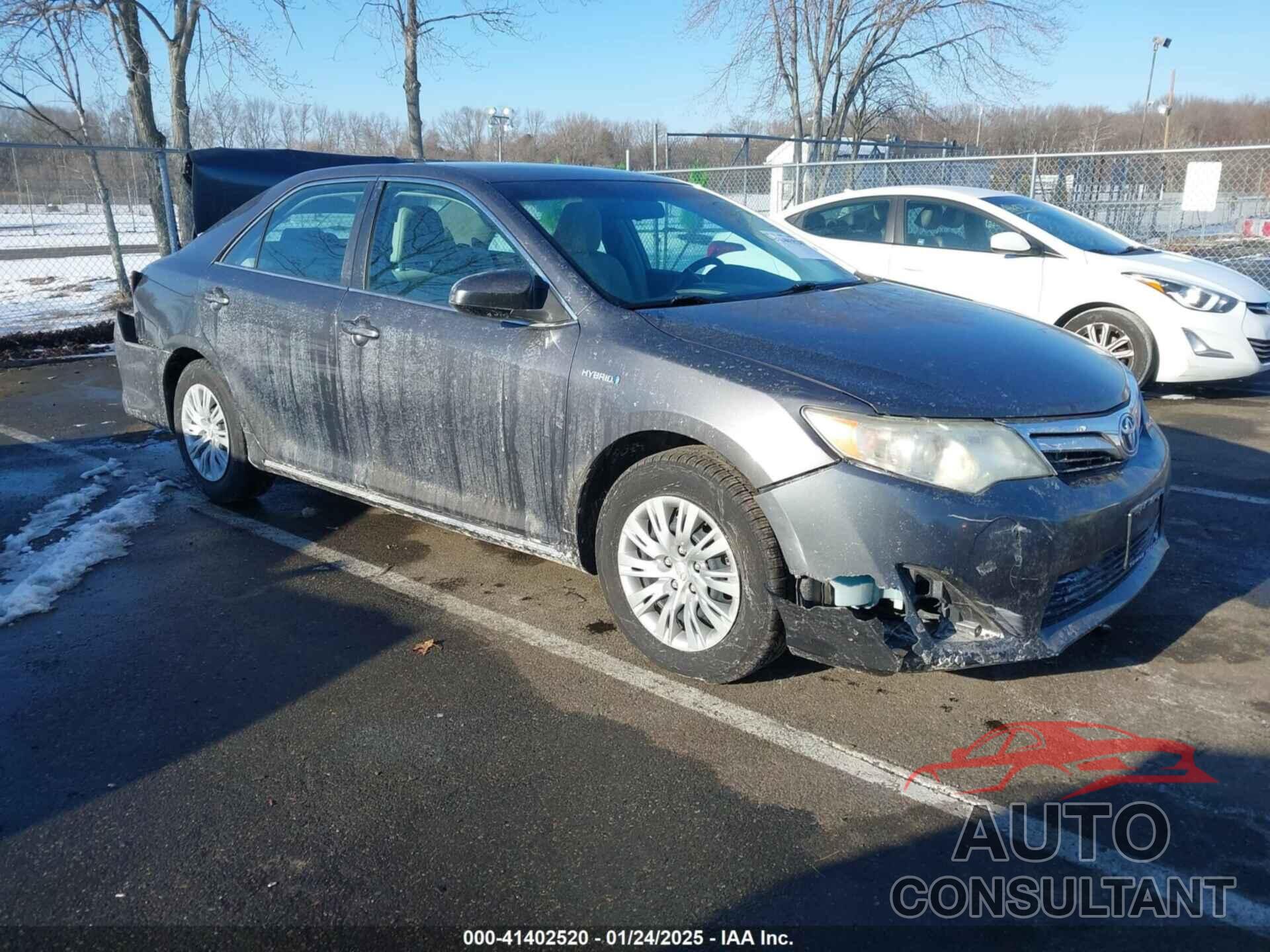 TOYOTA CAMRY HYBRID 2013 - 4T1BD1FK6DU080281