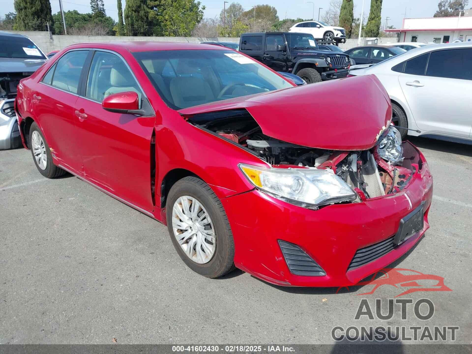 TOYOTA CAMRY 2012 - 4T4BF1FK7CR199939