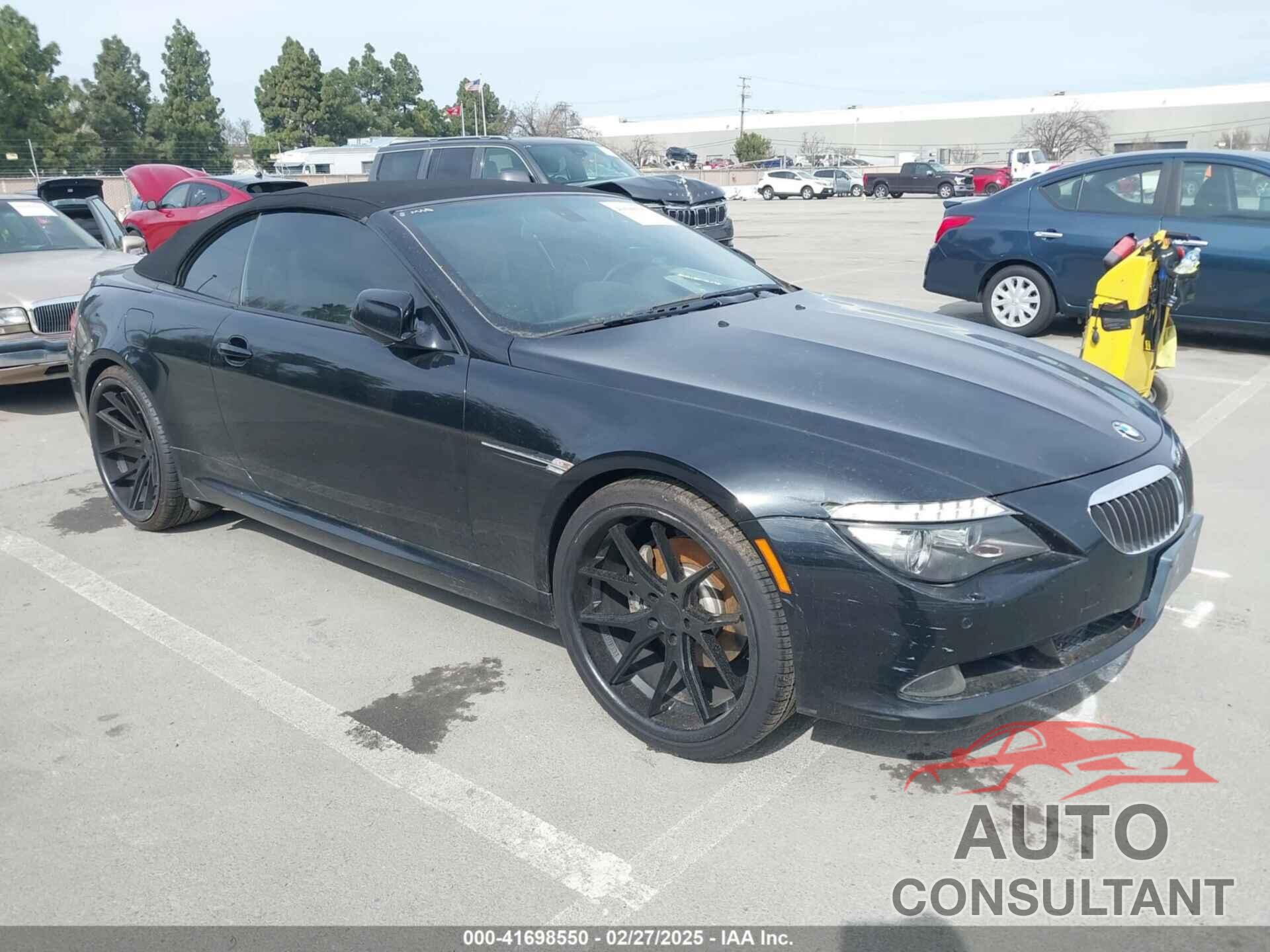 BMW 650I 2010 - WBAEB5C56AC225184