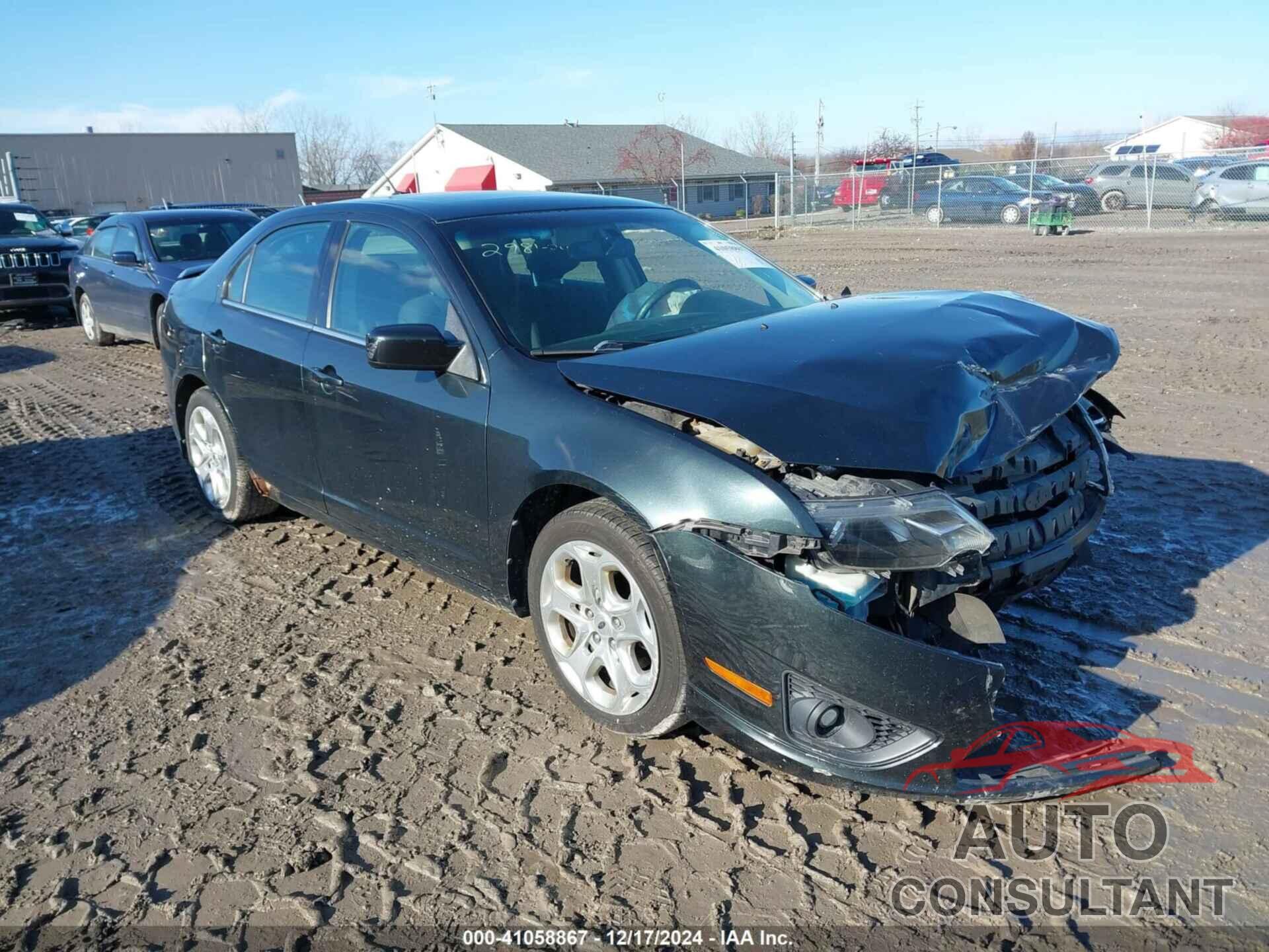 FORD FUSION 2010 - 3FAHP0HAXAR104286