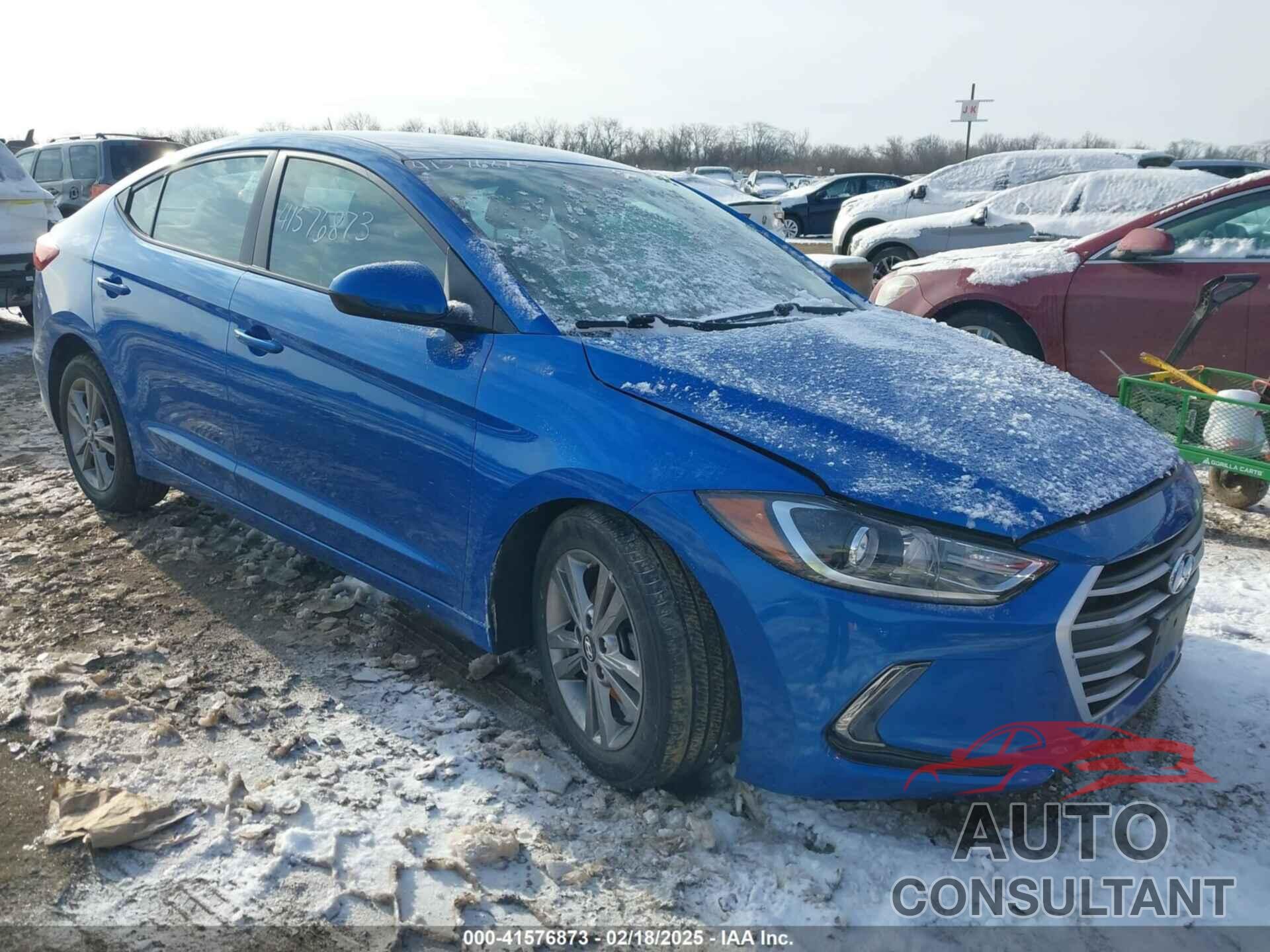 HYUNDAI ELANTRA 2017 - KMHD84LF8HU142033