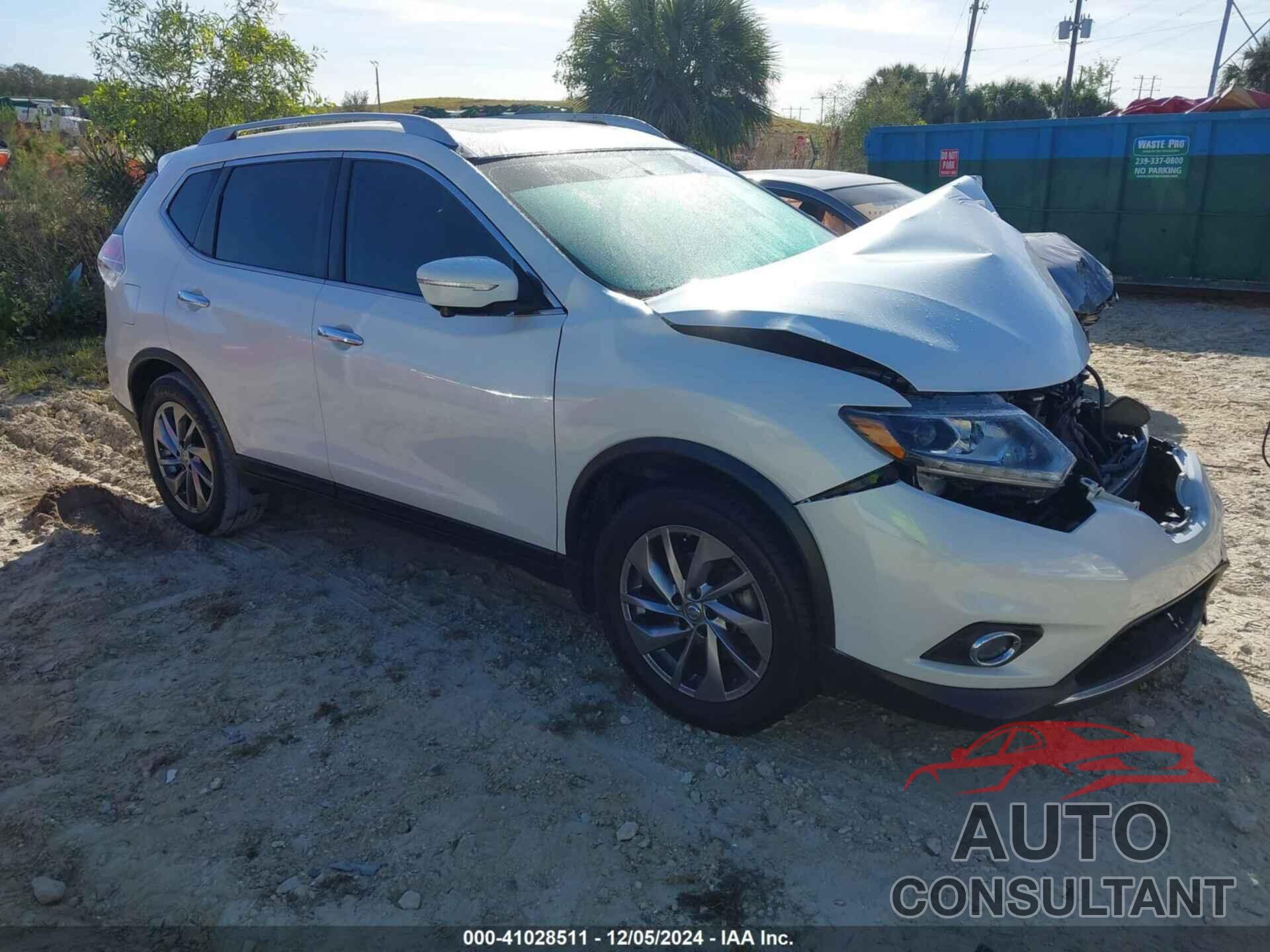 NISSAN ROGUE 2015 - 5N1AT2MT0FC882298