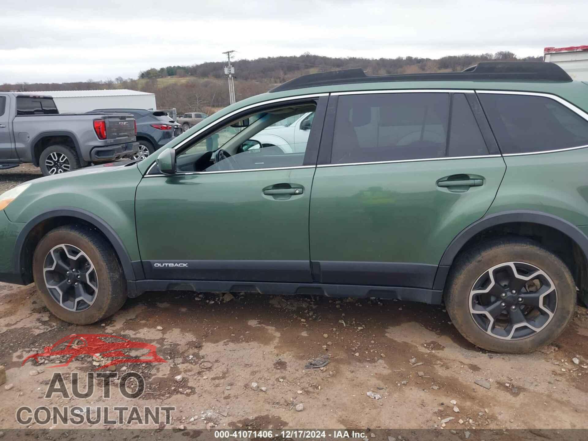 SUBARU OUTBACK 2013 - 4S4BRCKC9D3216632
