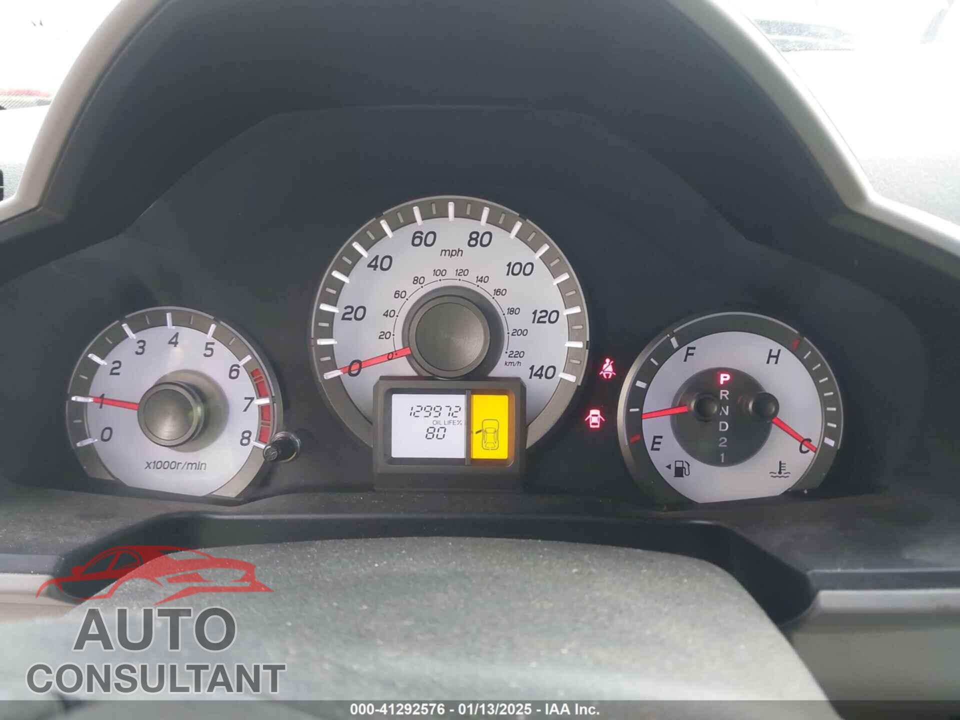 HONDA PILOT 2012 - 5FNYF4H22CB056834