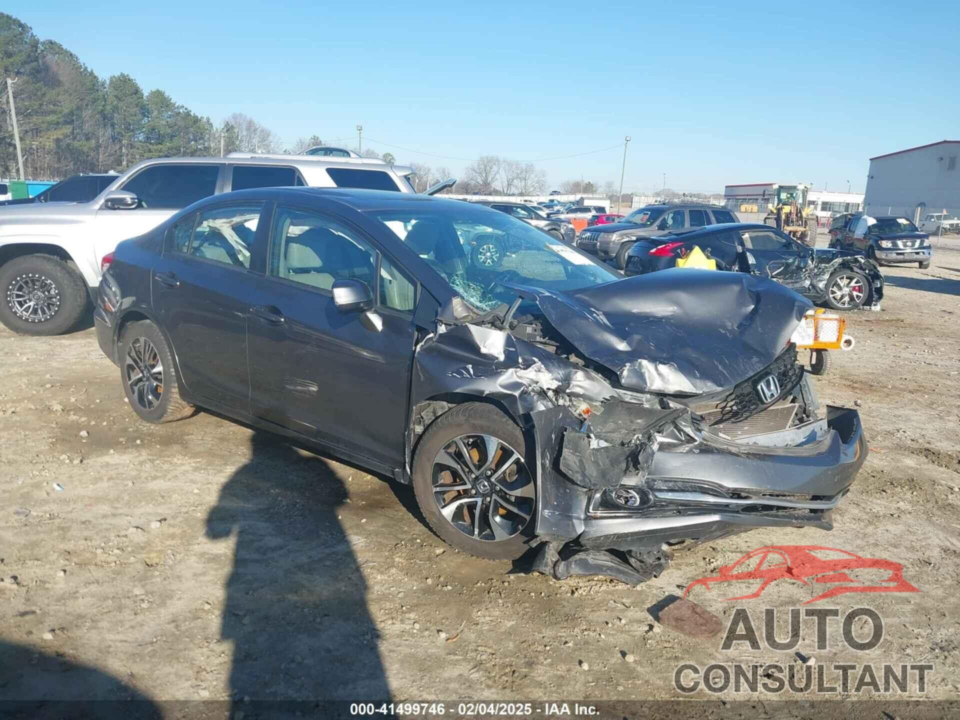 HONDA CIVIC 2013 - 2HGFB2F94DH524485