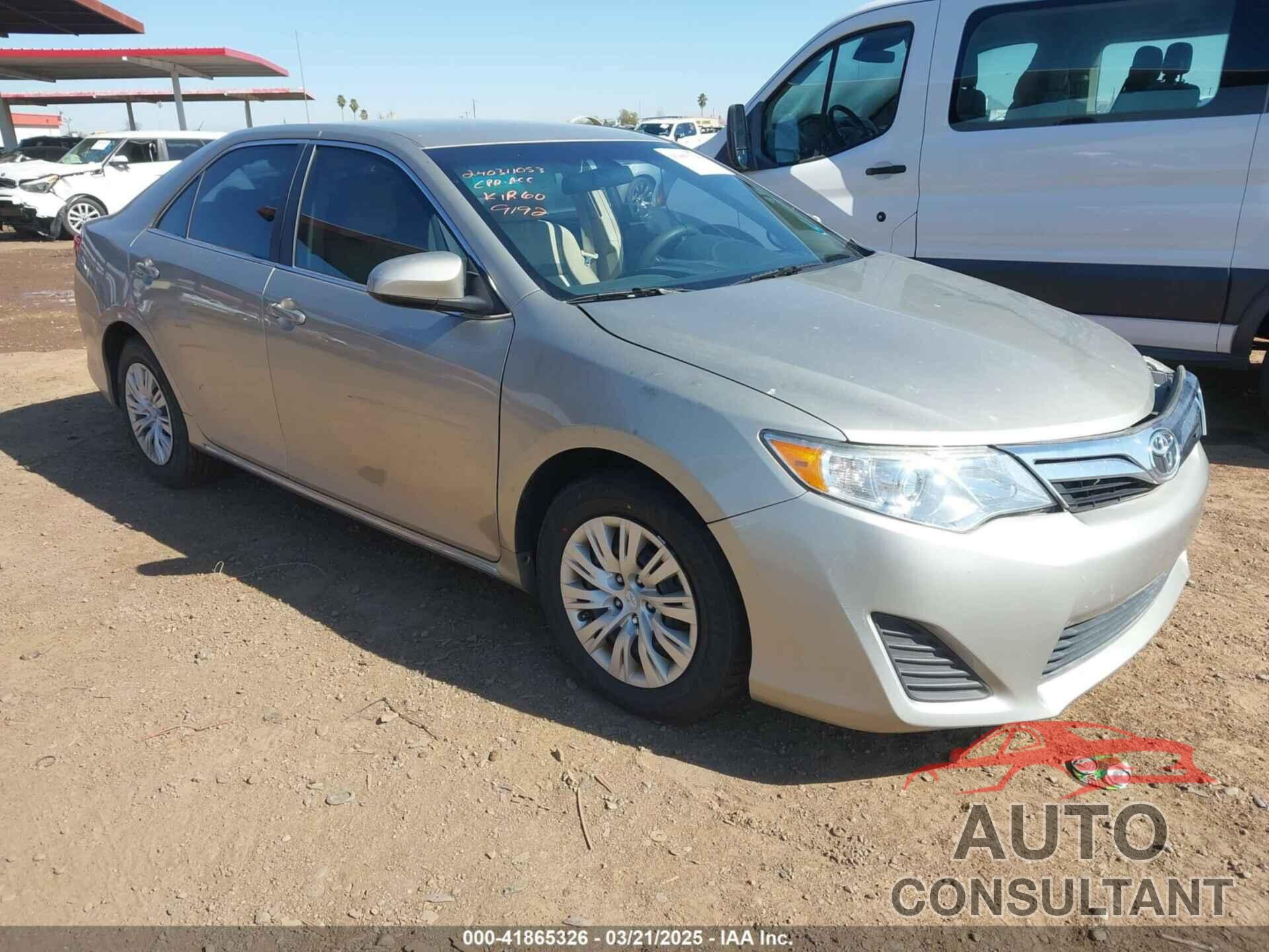 TOYOTA CAMRY 2014 - 4T4BF1FK0ER399192