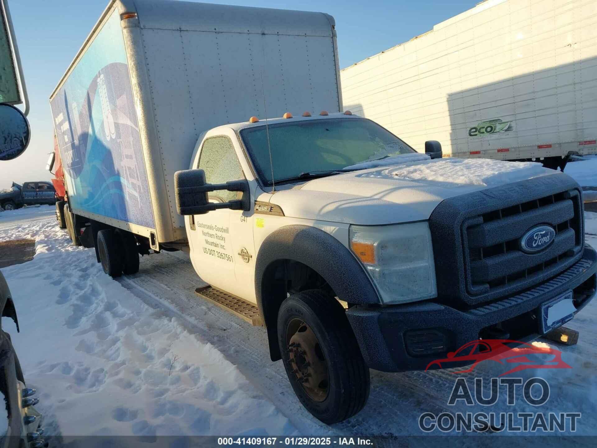 FORD F-450 CHASSIS 2011 - 1FDUF4GT2BEB32749