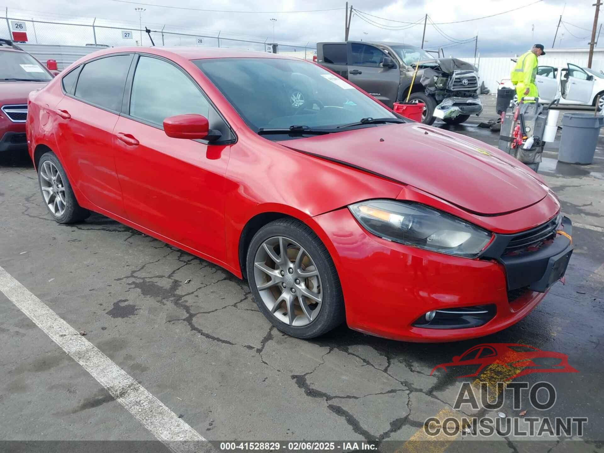 DODGE DART 2015 - 1C3CDFBBXFD112880