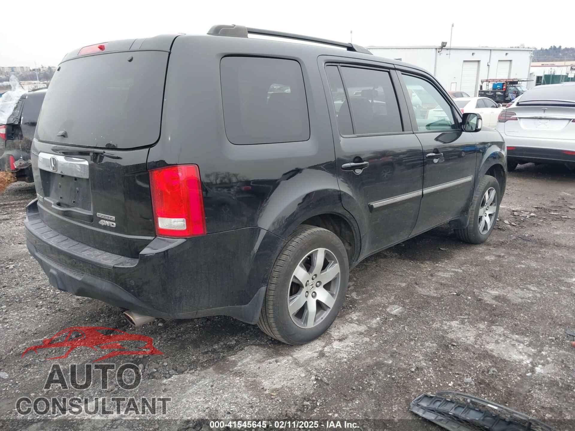 HONDA PILOT 2013 - 5FNYF4H93DB075861