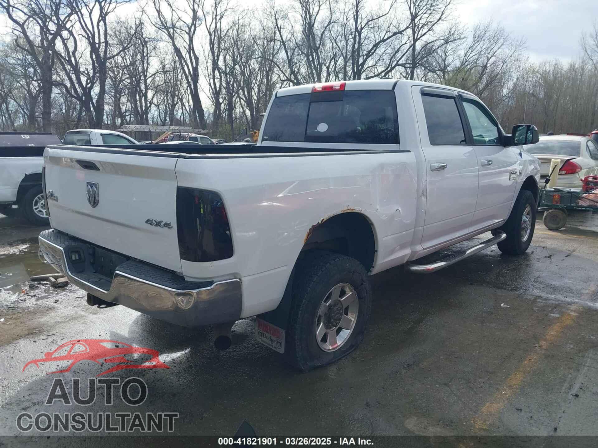 DODGE RAM 2500 2010 - 3D7UT2CL8AG189574