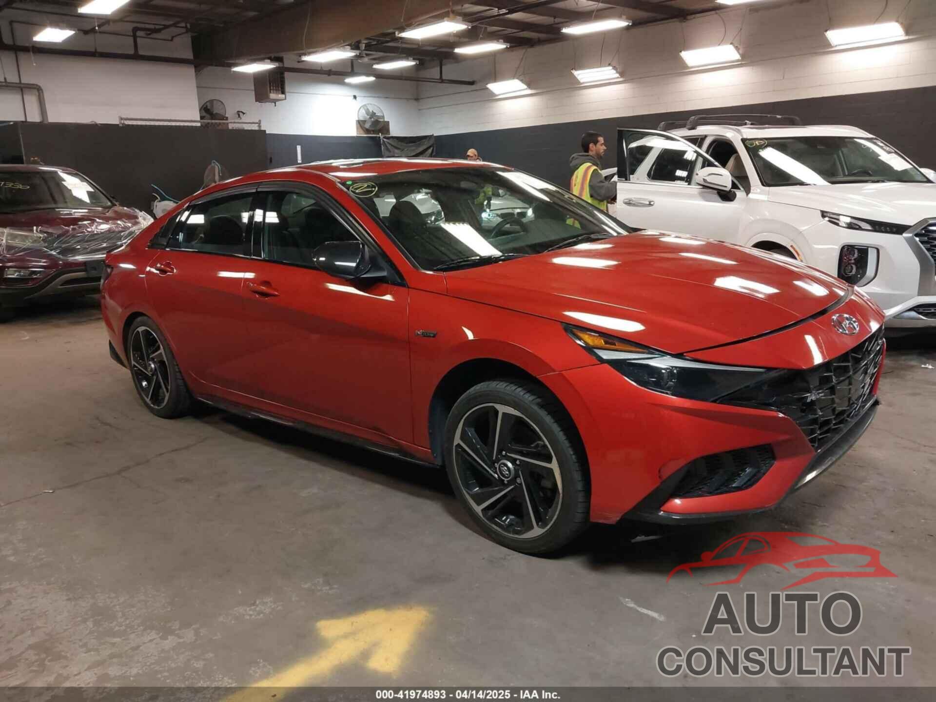 HYUNDAI ELANTRA 2022 - KMHLR4AF1NU267429
