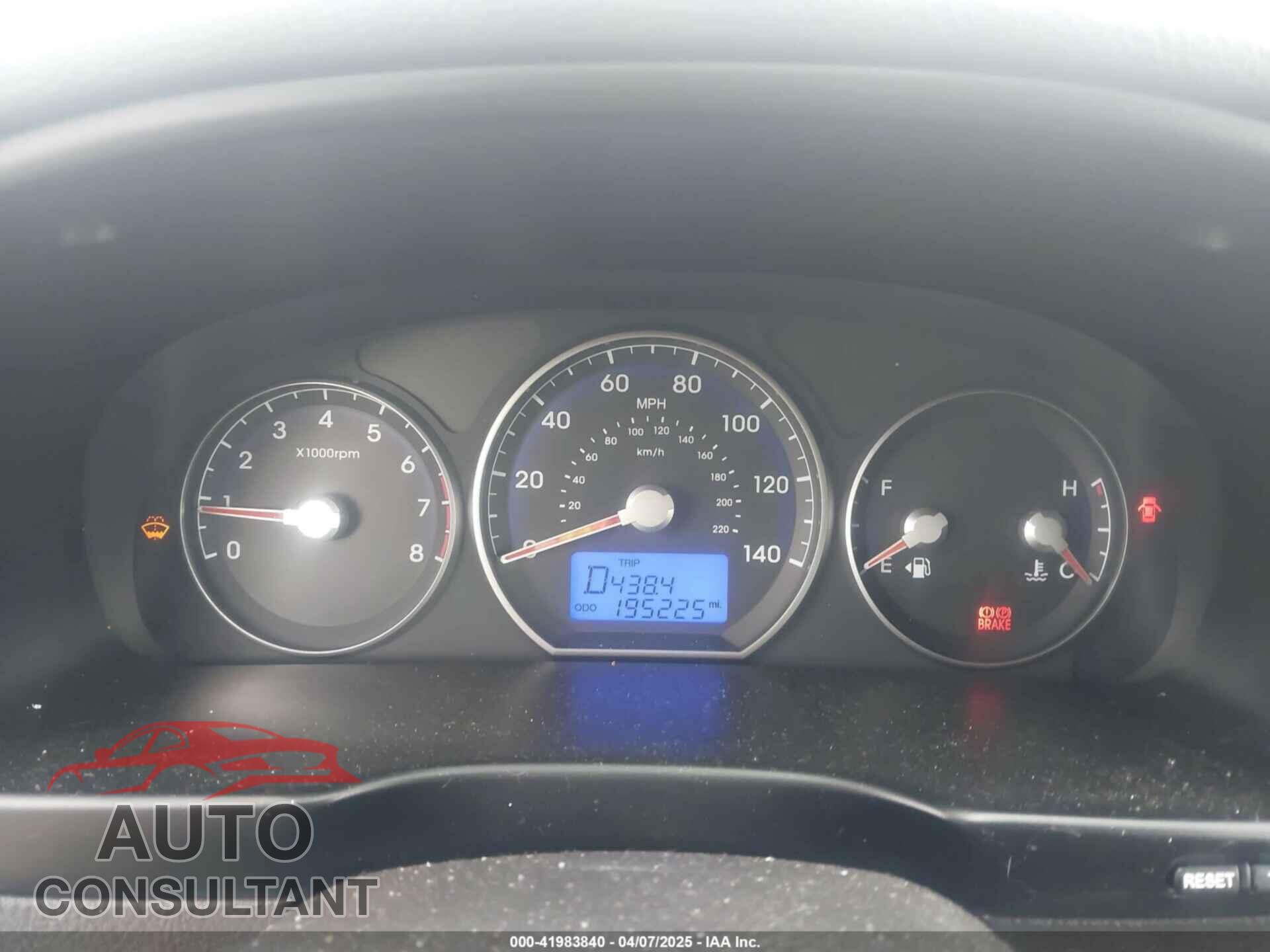 HYUNDAI SANTA FE 2010 - 5NMSGDAB2AH363820