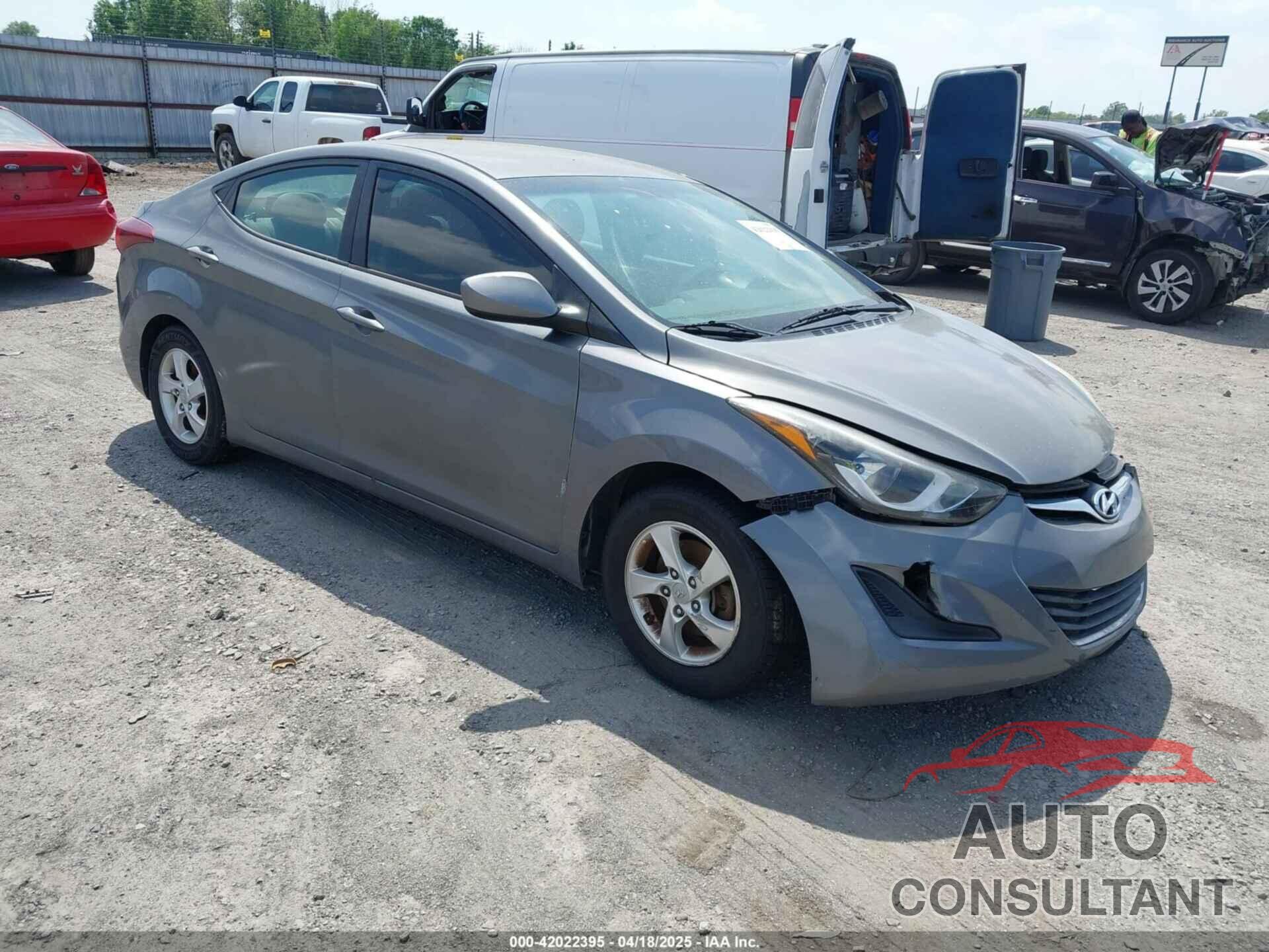 HYUNDAI ELANTRA 2014 - 5NPDH4AEXEH525265