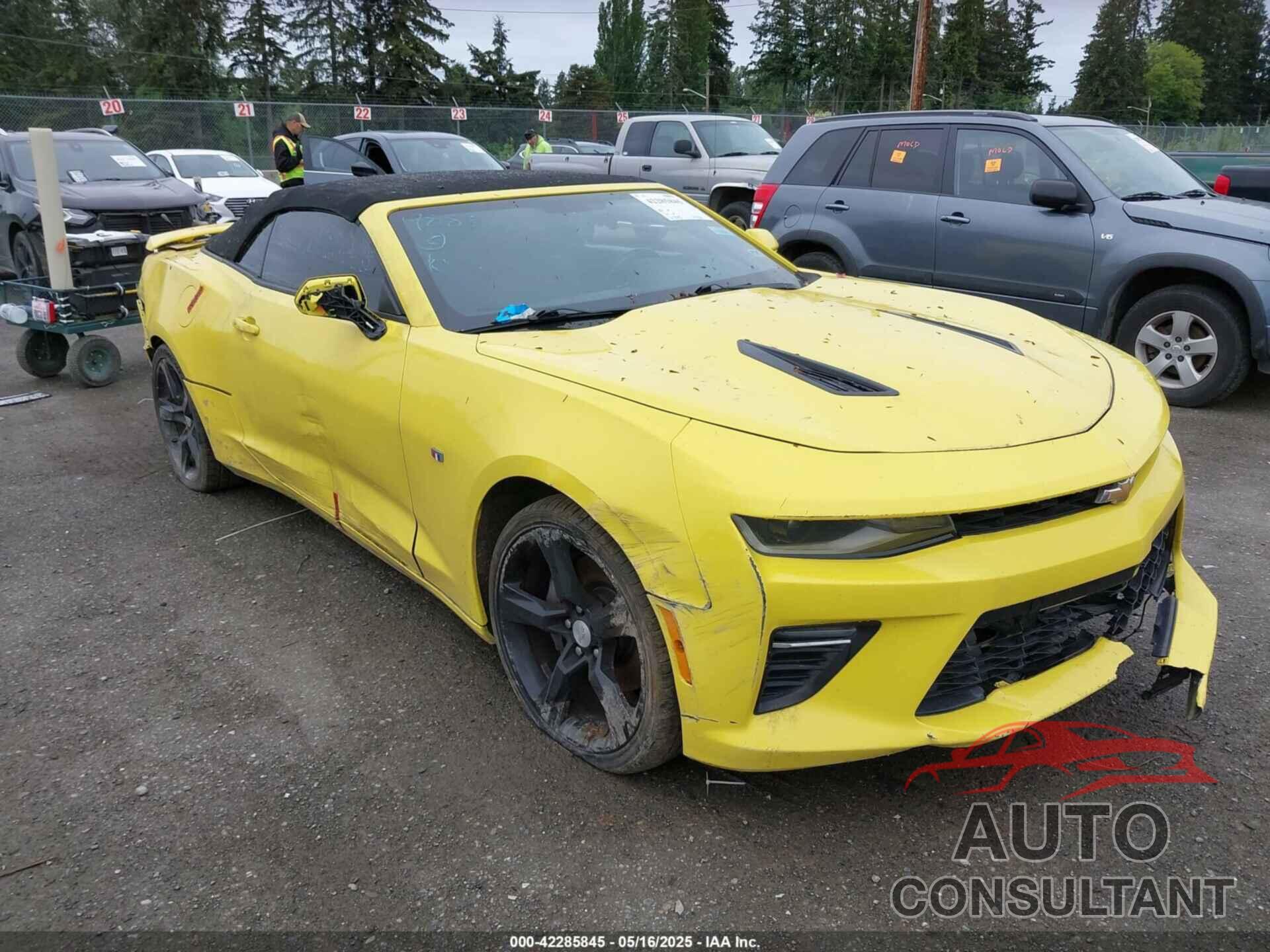 CHEVROLET CAMARO 2017 - 1G1FF3D71H0175637