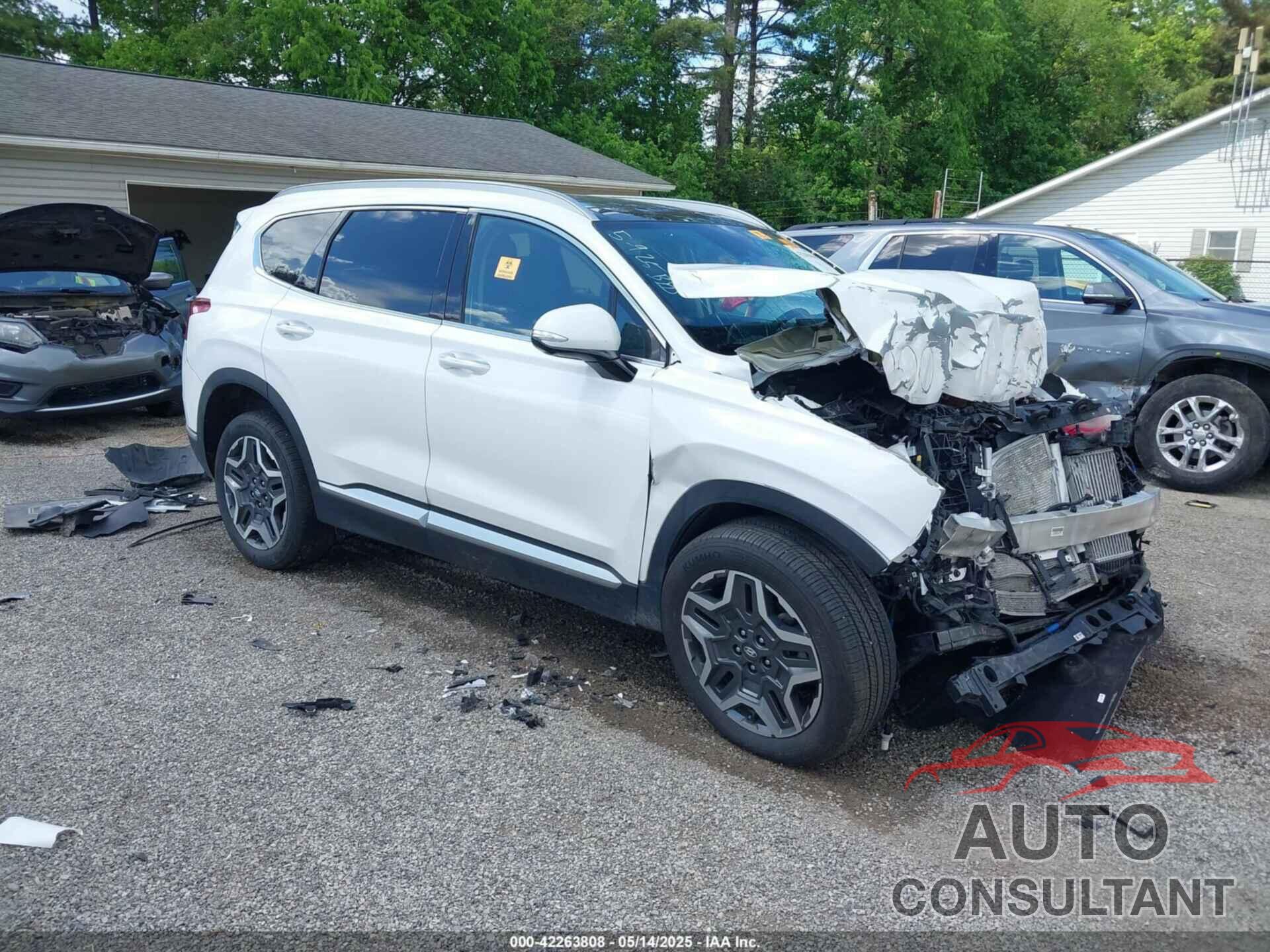 HYUNDAI SANTA FE HYBRID 2022 - KM8S5DA11NU016356