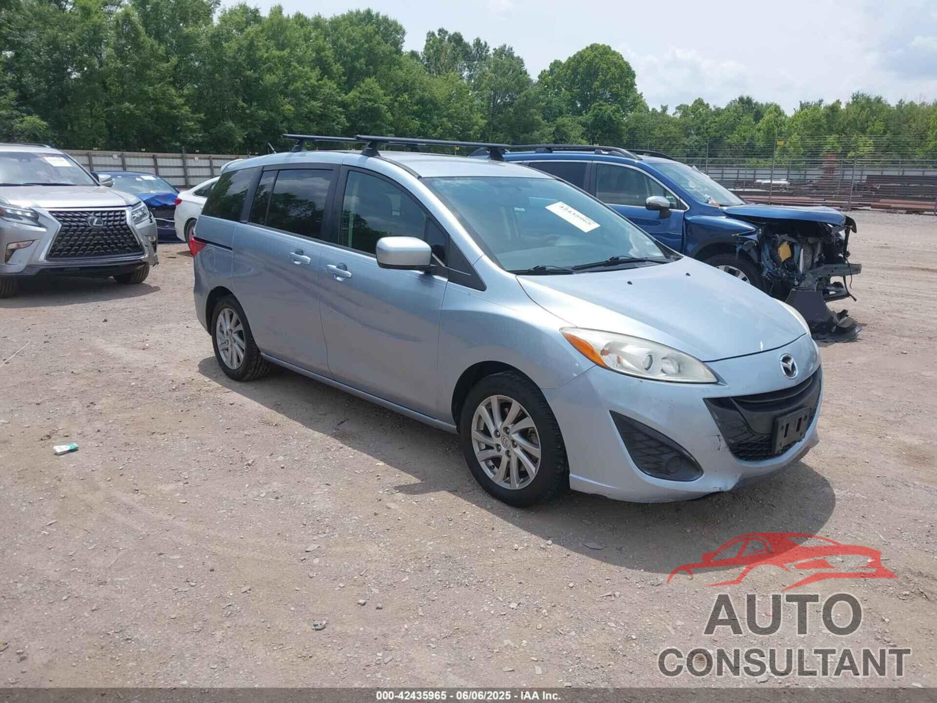 MAZDA MAZDA5 2012 - JM1CW2BLXC0106748