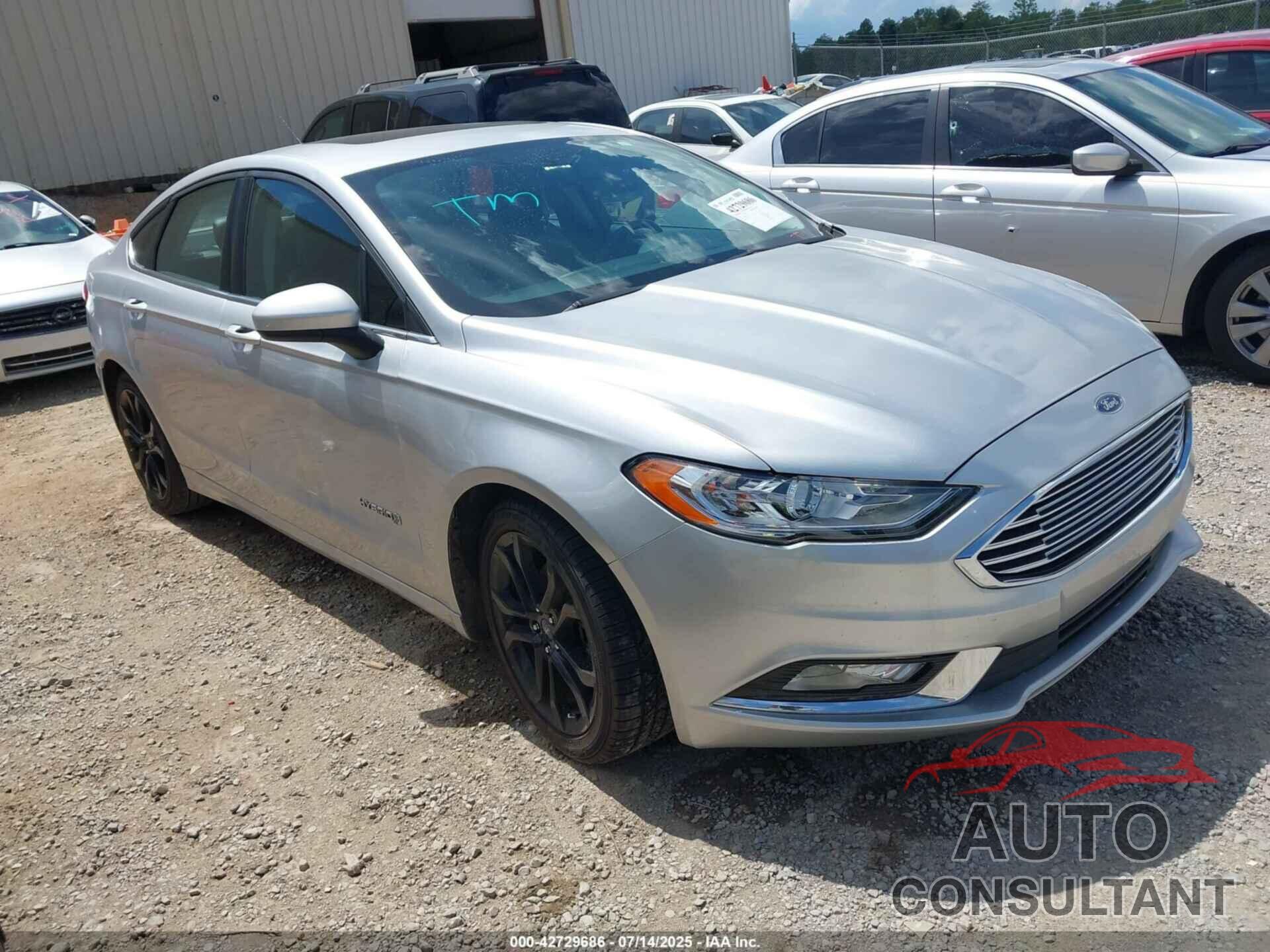 FORD FUSION HYBRID 2018 - 3FA6P0LU9JR131634