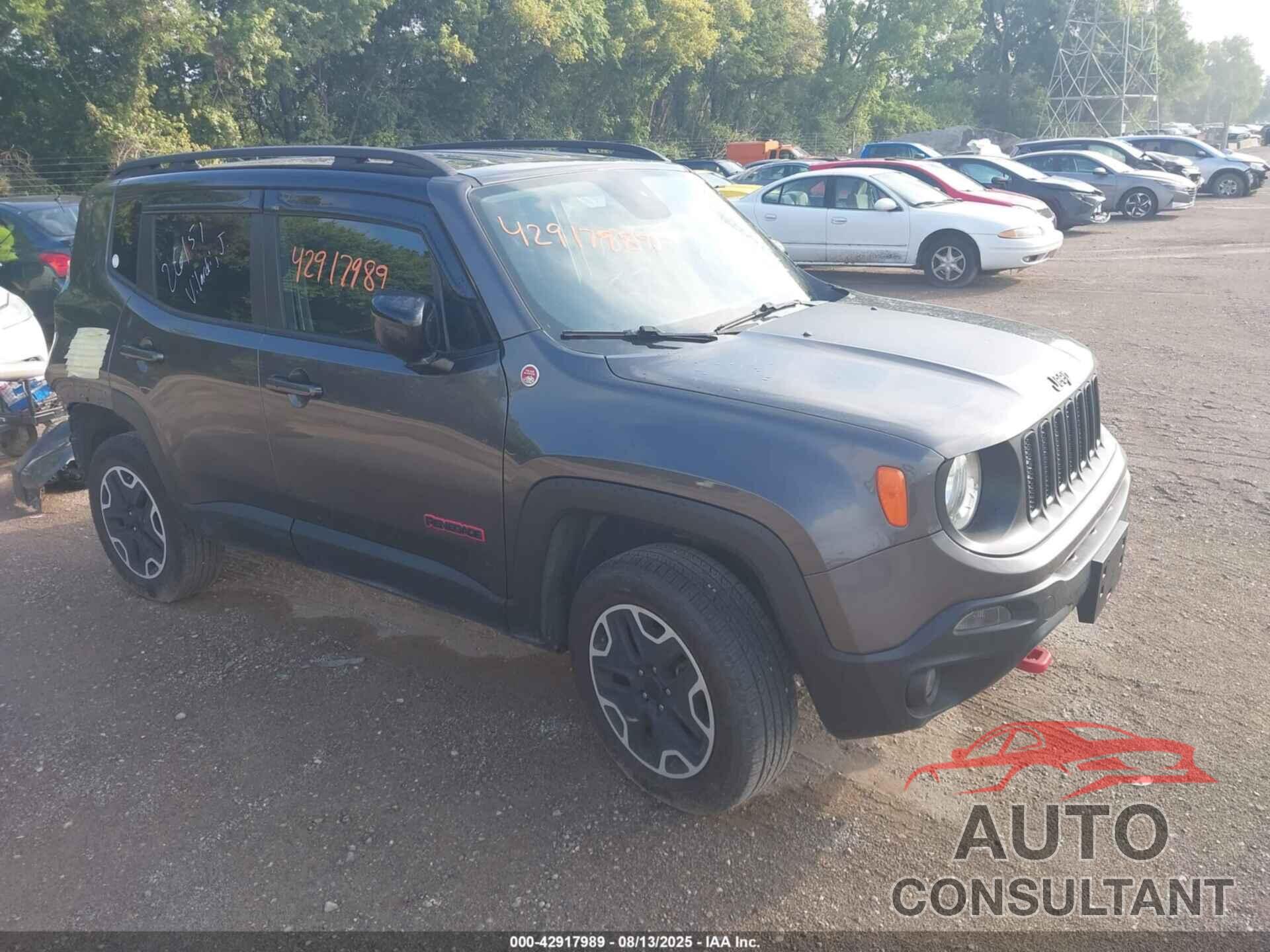 JEEP RENEGADE 2016 - ZACCJBCT3GPD65739