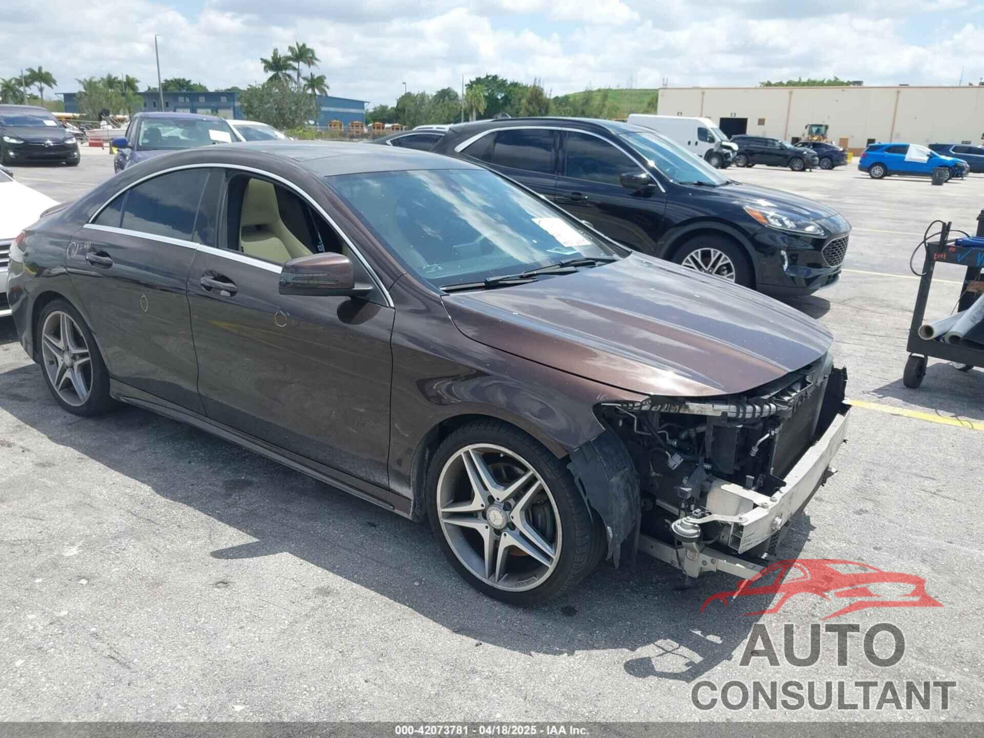 MERCEDES-BENZ CLA 250 2014 - WDDSJ4EB5EN135496