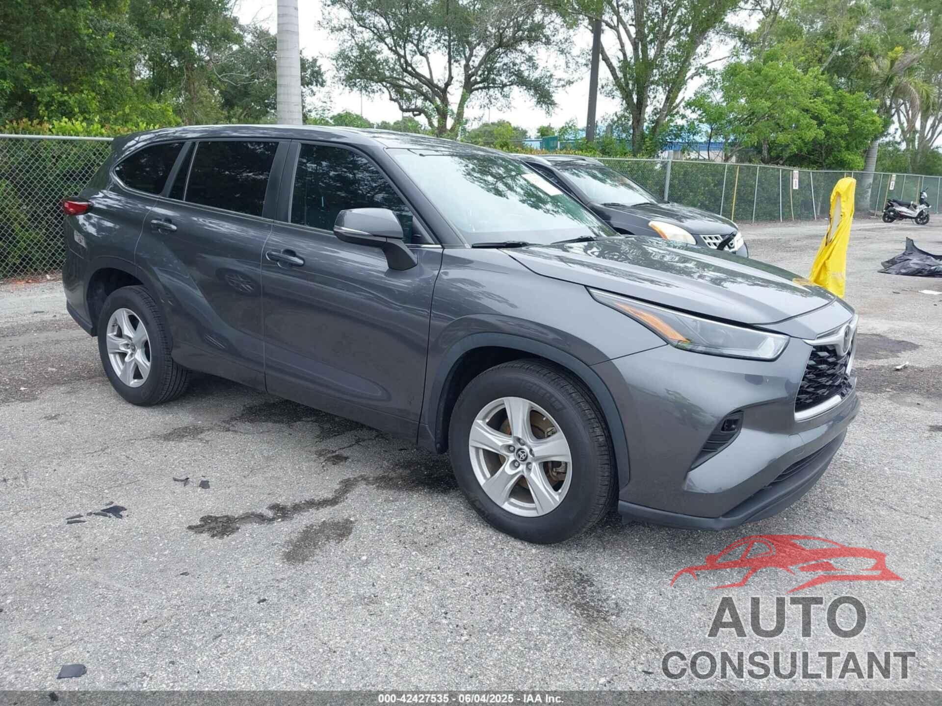 TOYOTA HIGHLANDER 2023 - 5TDKDRAH6PS028110