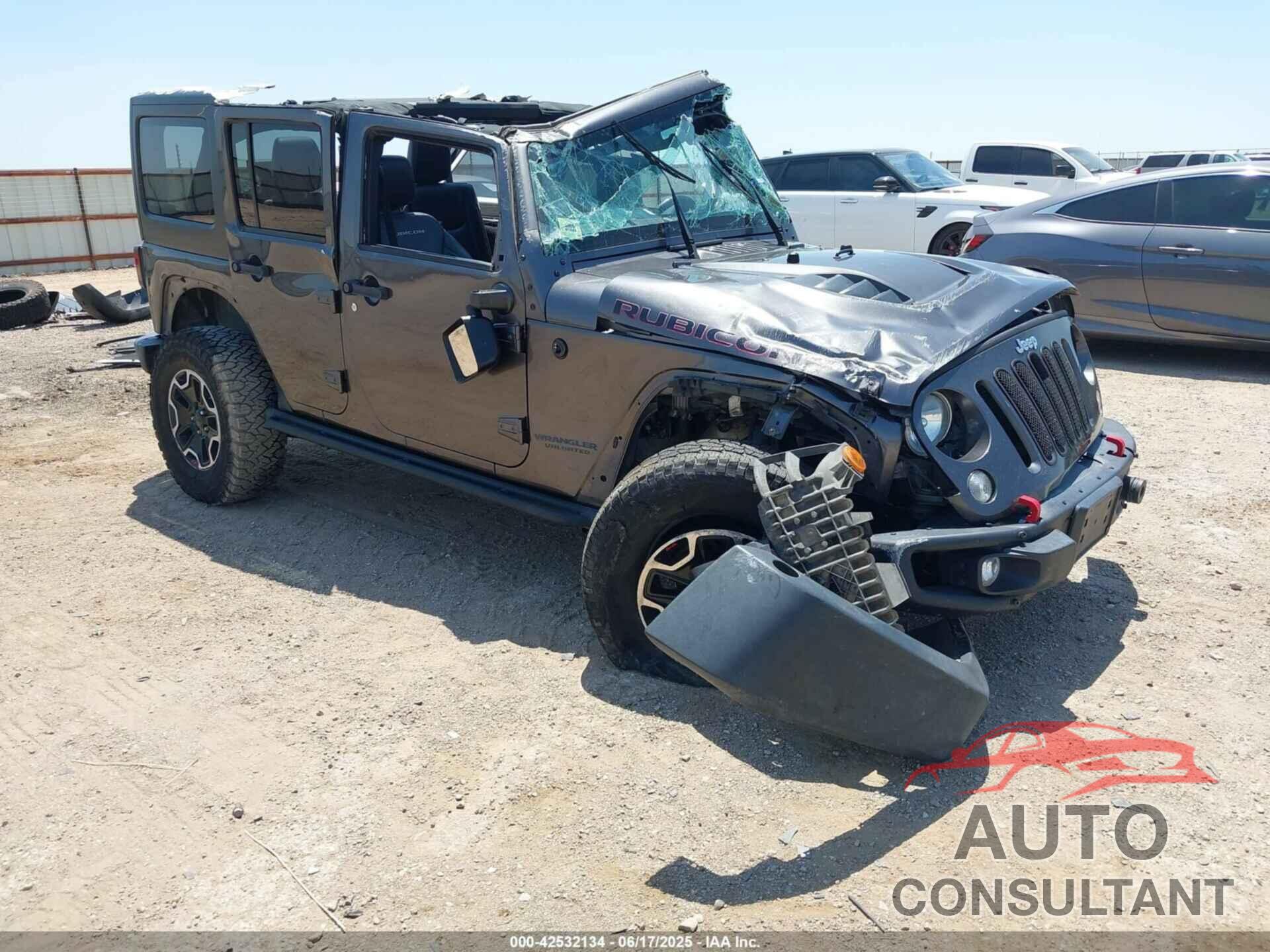 JEEP WRANGLER UNLIMITED 2016 - 1C4BJWFG7GL274673
