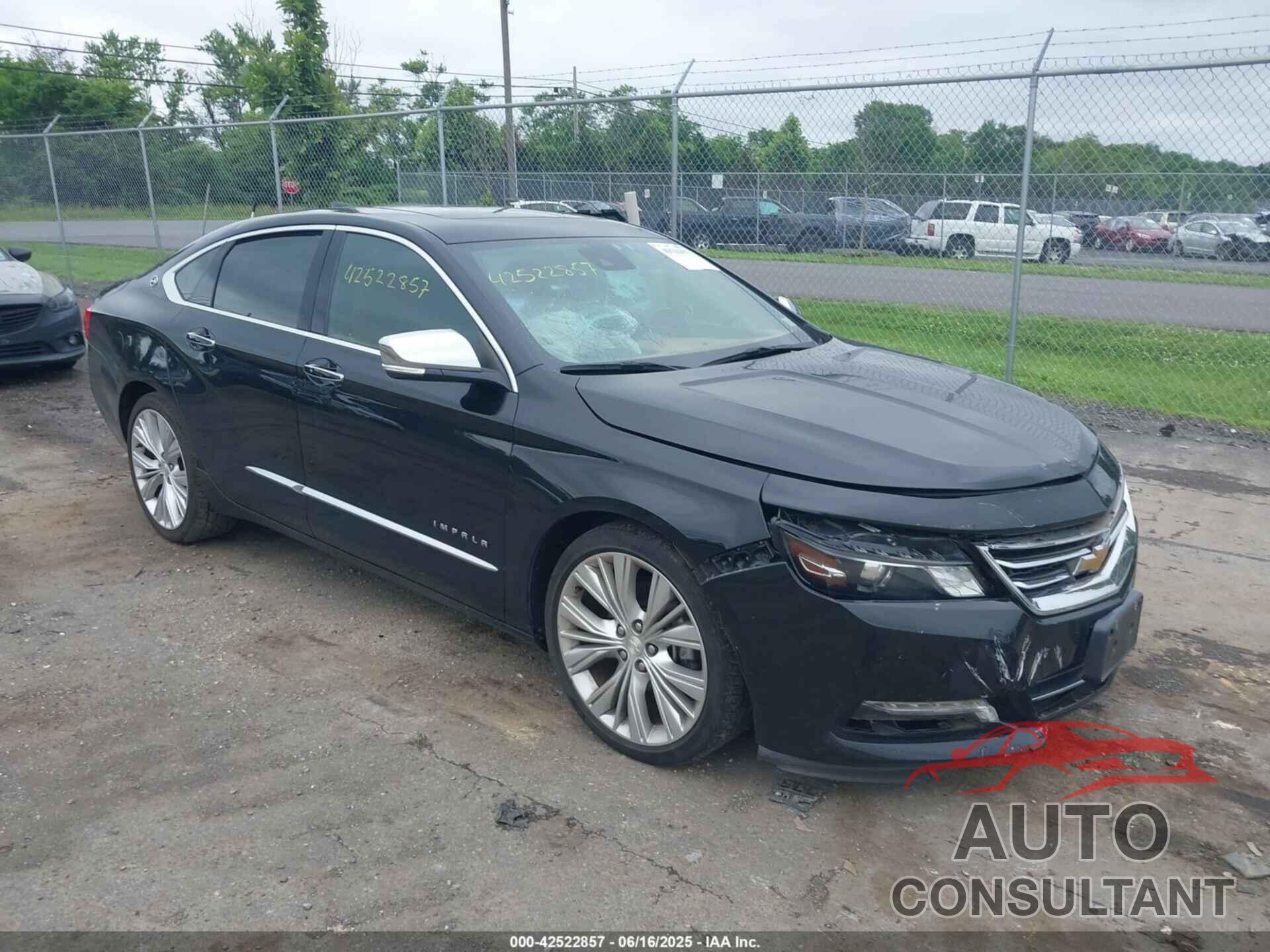 CHEVROLET IMPALA 2016 - 2G1145S39G9139209
