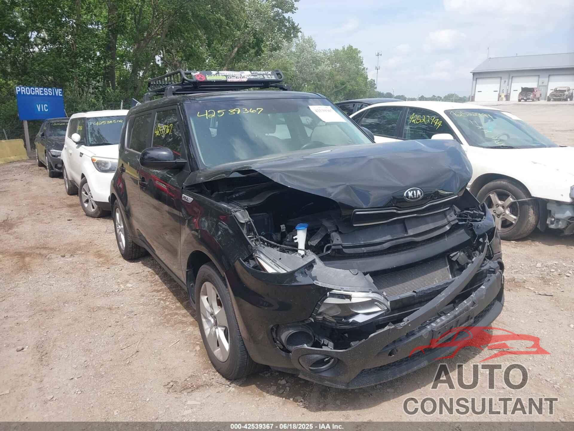 KIA SOUL 2019 - KNDJN2A26K7914183