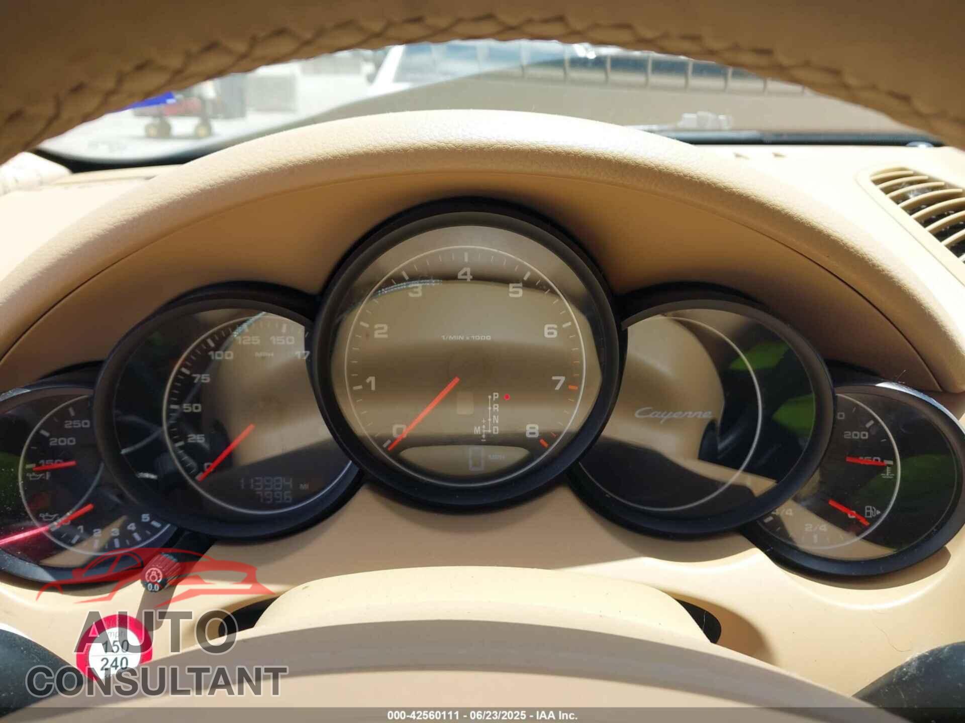 PORSCHE CAYENNE 2013 - WP1AA2A23DLA13020