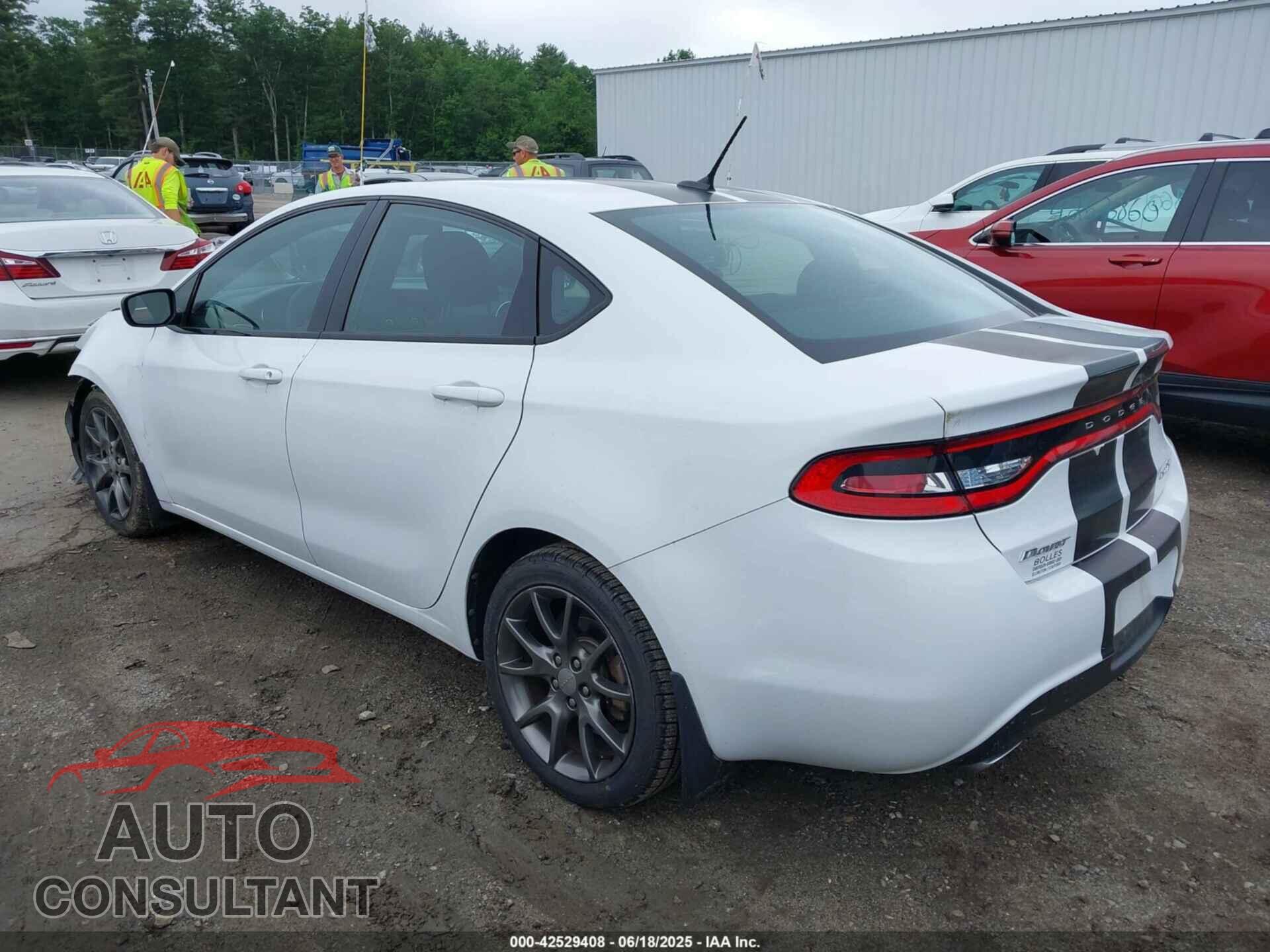 DODGE DART 2013 - 1C3CDFBA1DD143360