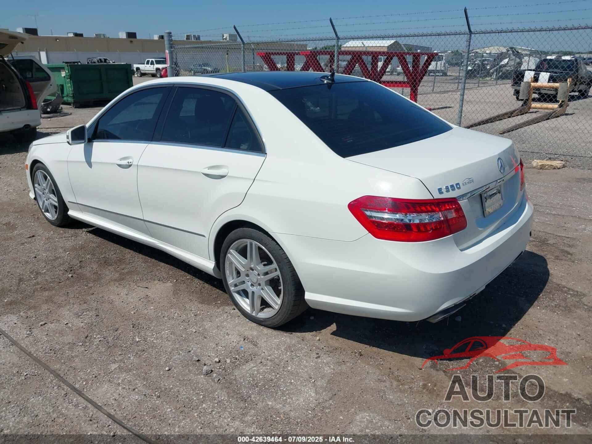 MERCEDES-BENZ E 350 2010 - WDDHF5GB9AA054548