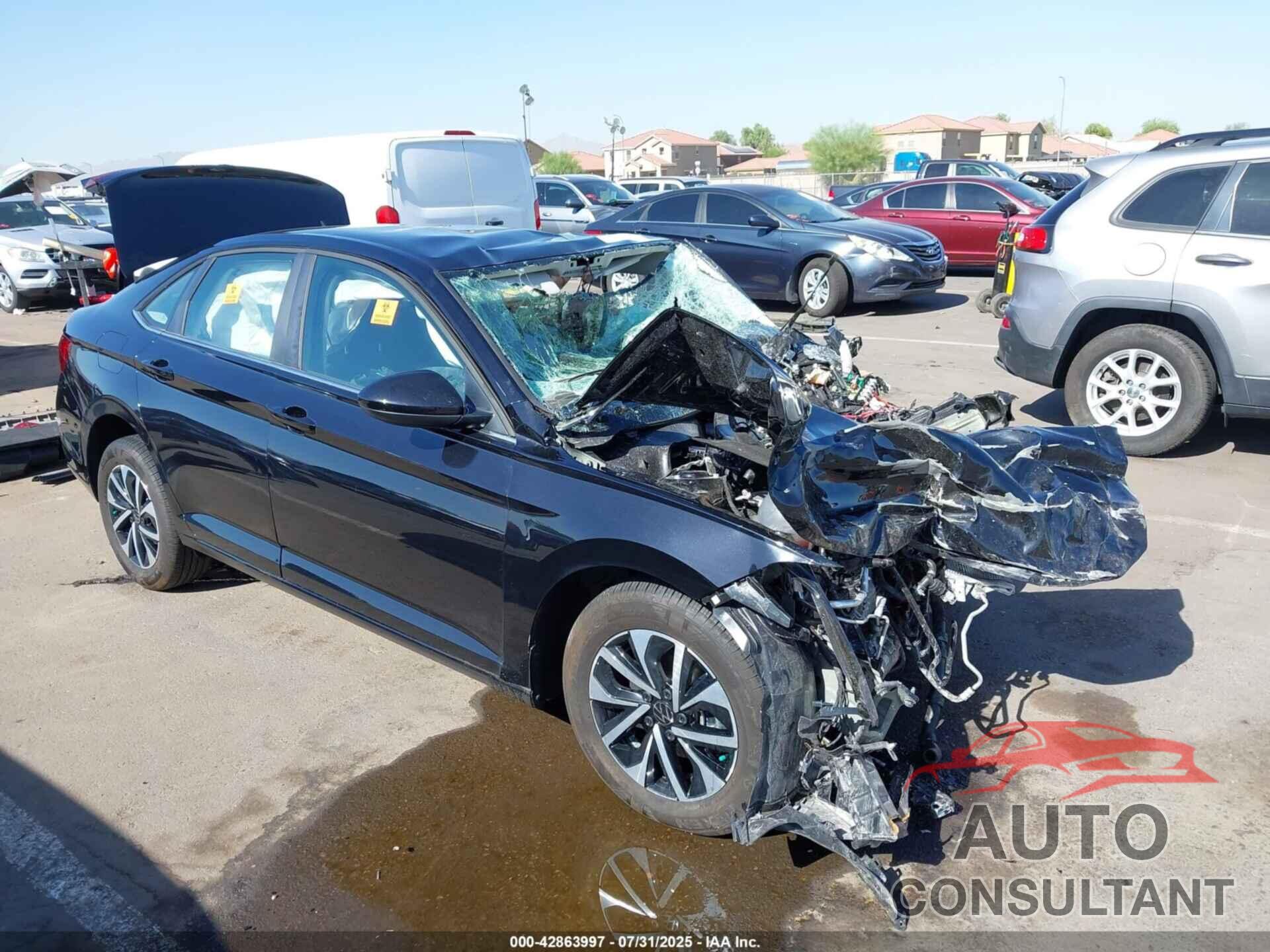 VOLKSWAGEN JETTA 2025 - 3VW5X7BU6SM067192